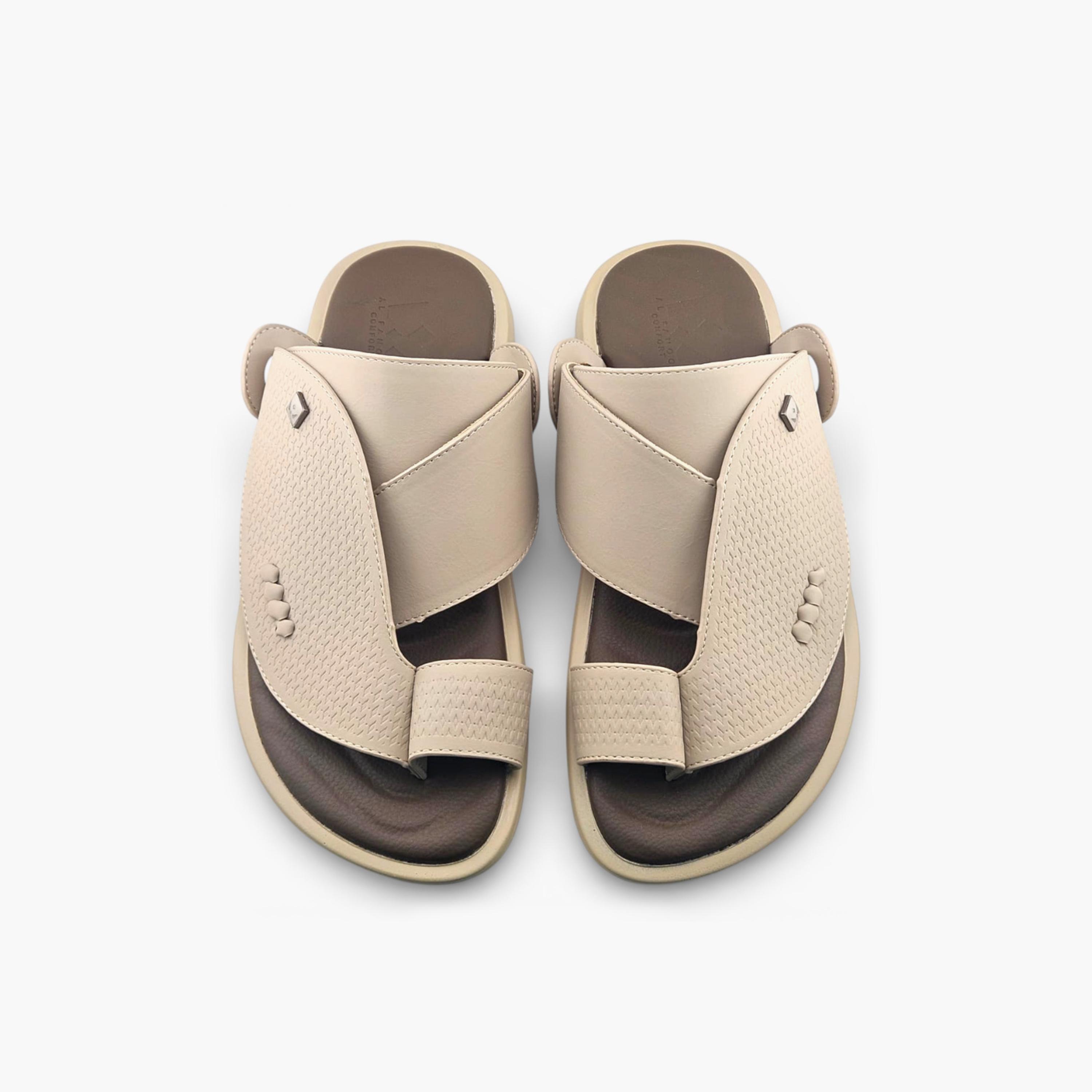 صندل عربي رجالي من ألفانوس بدون رباط – فخامة خالصة | 2602832-men-shoes-sandals-image-4