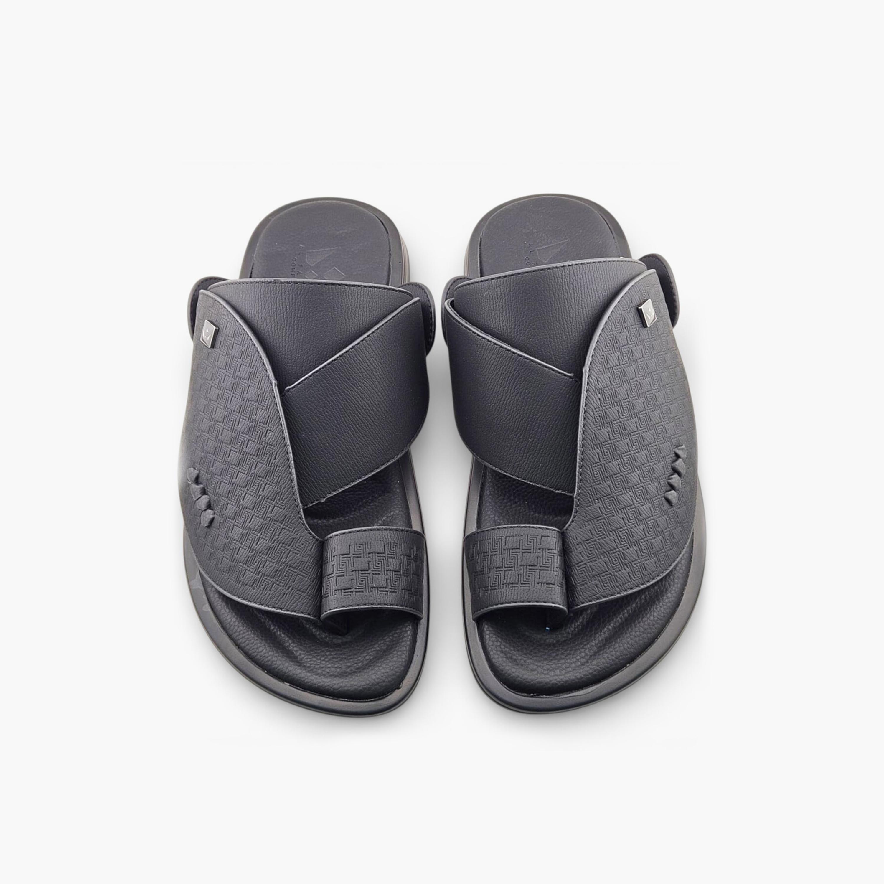 صندل عربي رجالي من ألفانوس بدون رباط – فخامة خالصة | 2602834-men-shoes-sandals-image-3