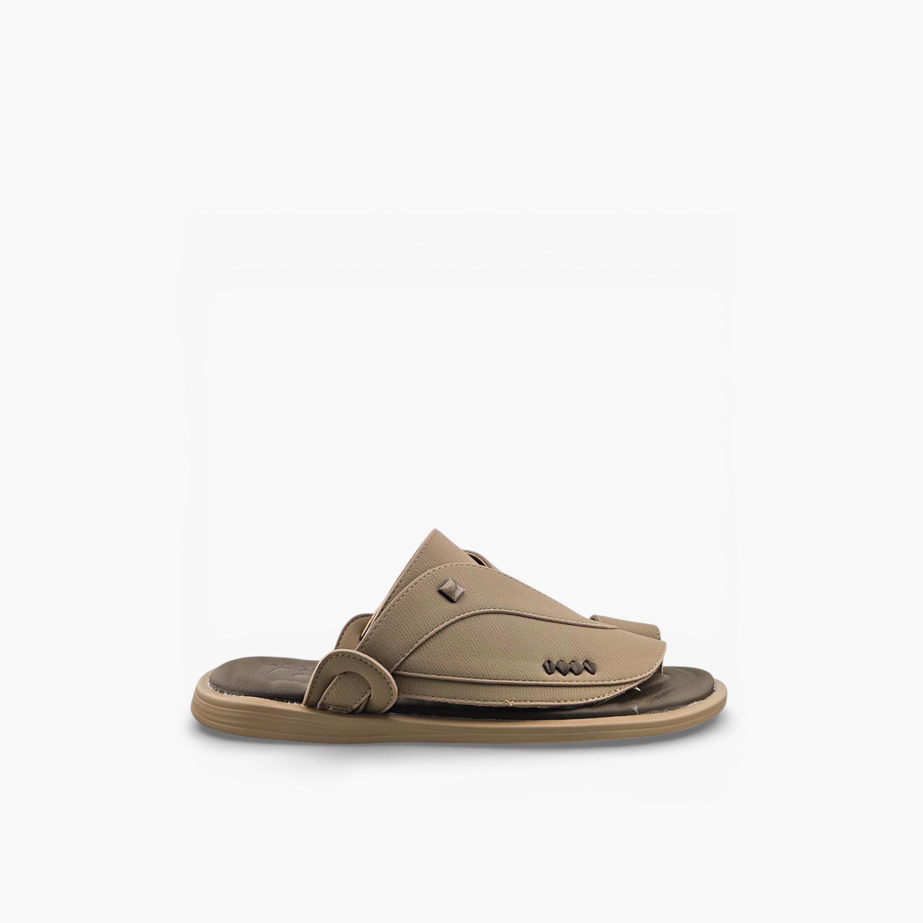 صندل عربي رجالي من ألفانوس بدون رباط – فخامة خالصة | 2602835-men-shoes-sandals-image-2