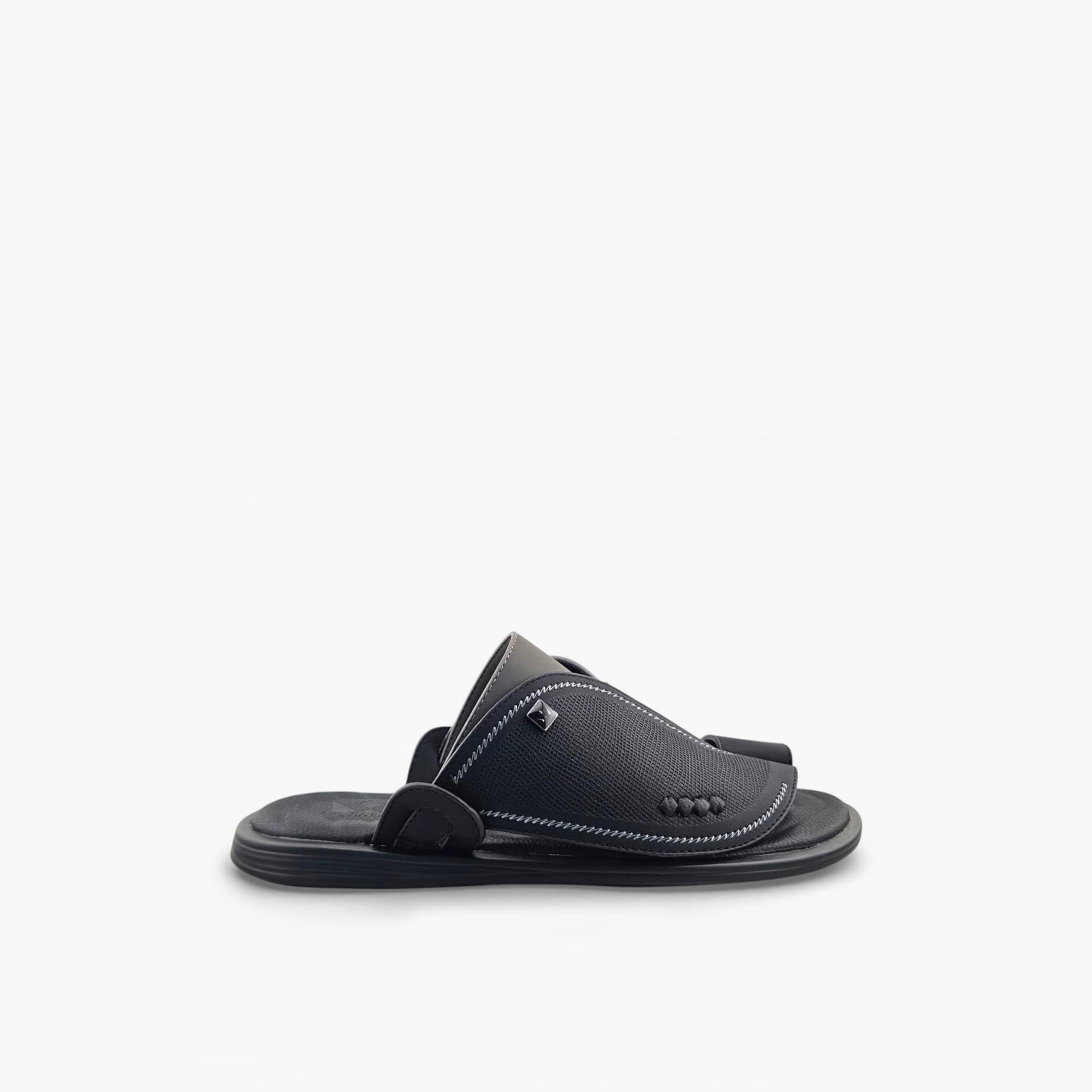 صندل عربي رجالي من ألفانوس بدون رباط – فخامة خالصة | 2602836-men-shoes-sandals-image-2