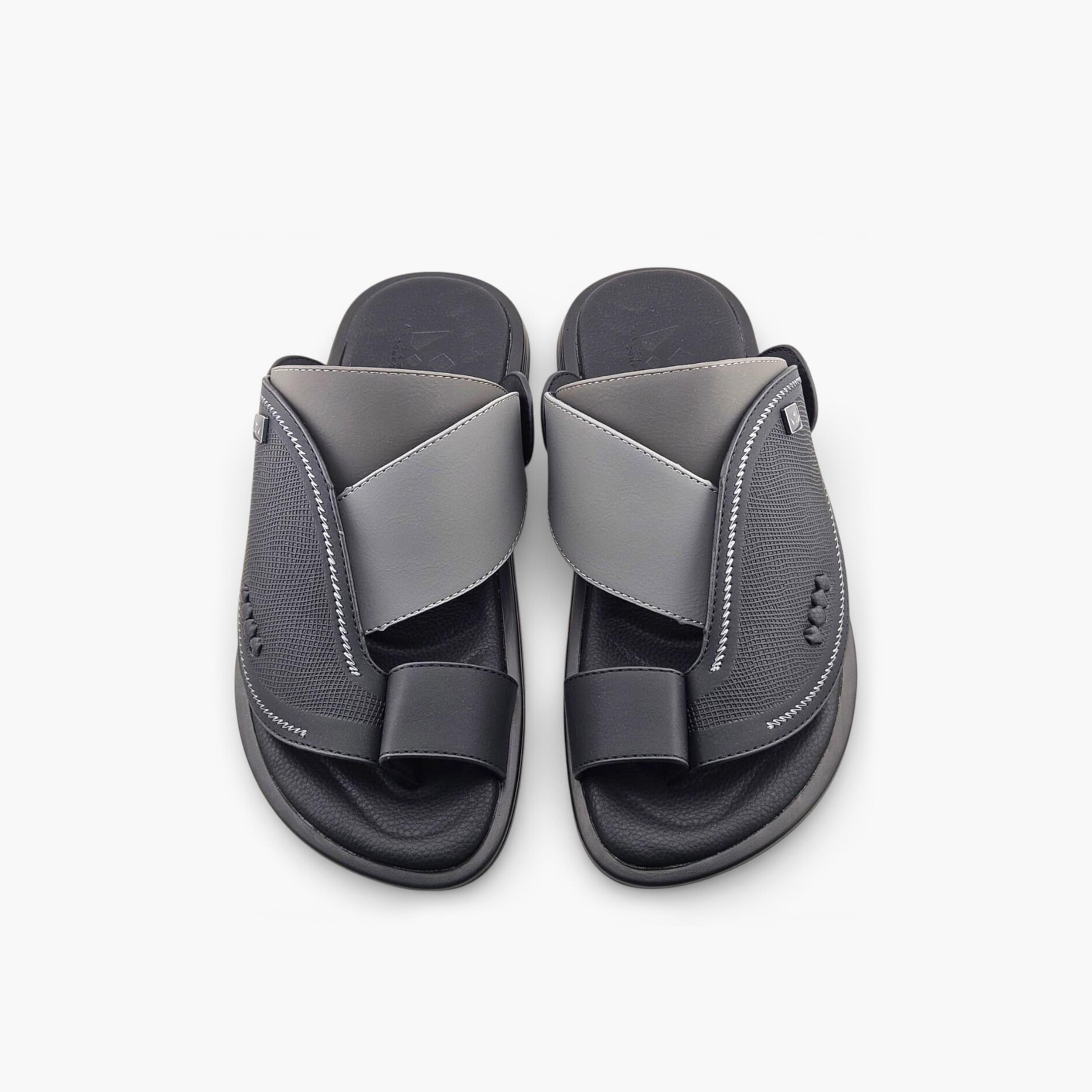 صندل عربي رجالي من ألفانوس بدون رباط – فخامة خالصة | 2602836-men-shoes-sandals-image-3