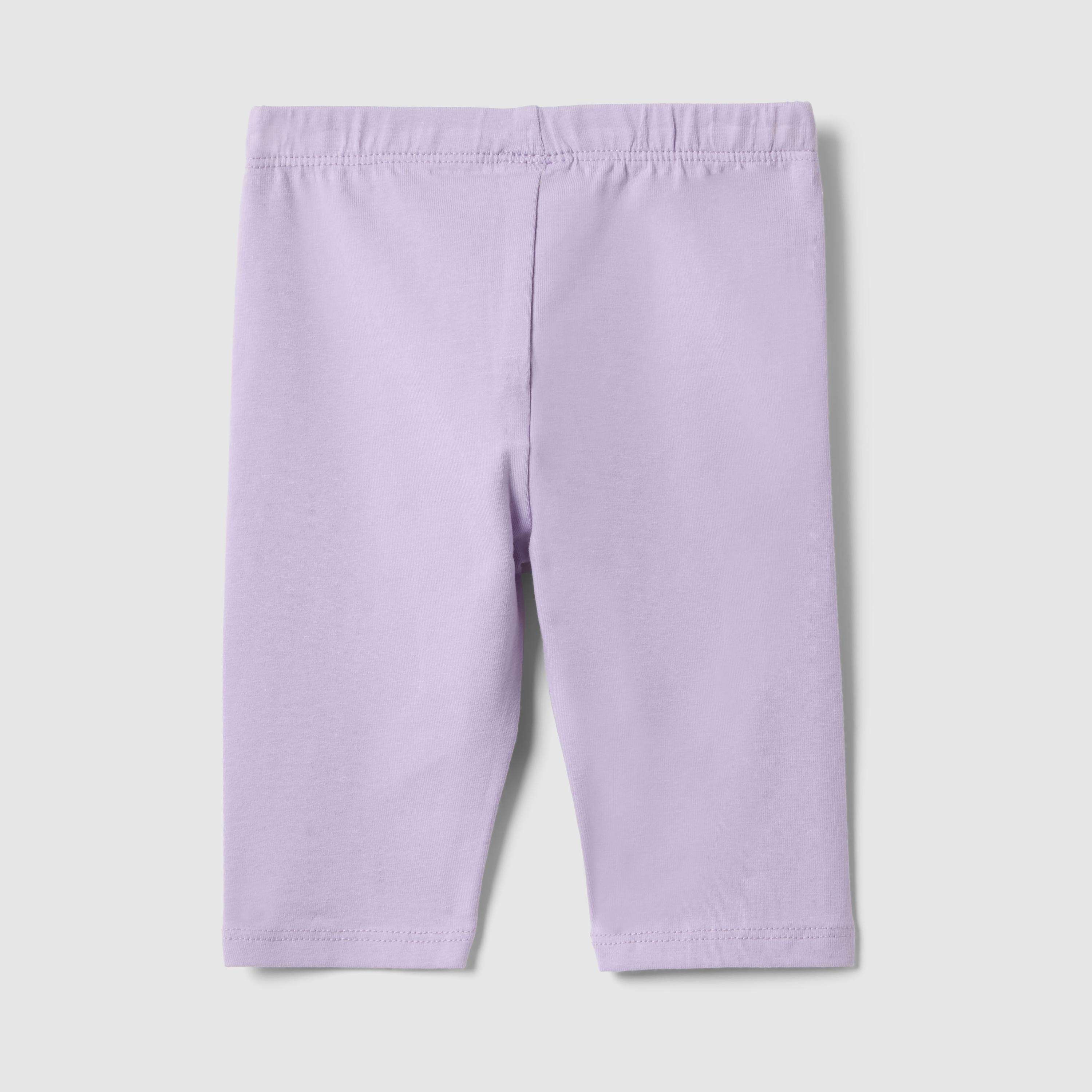OVS Solid Elasticated Leggings-baby-girls-clothing-bottoms-leggings-image-2