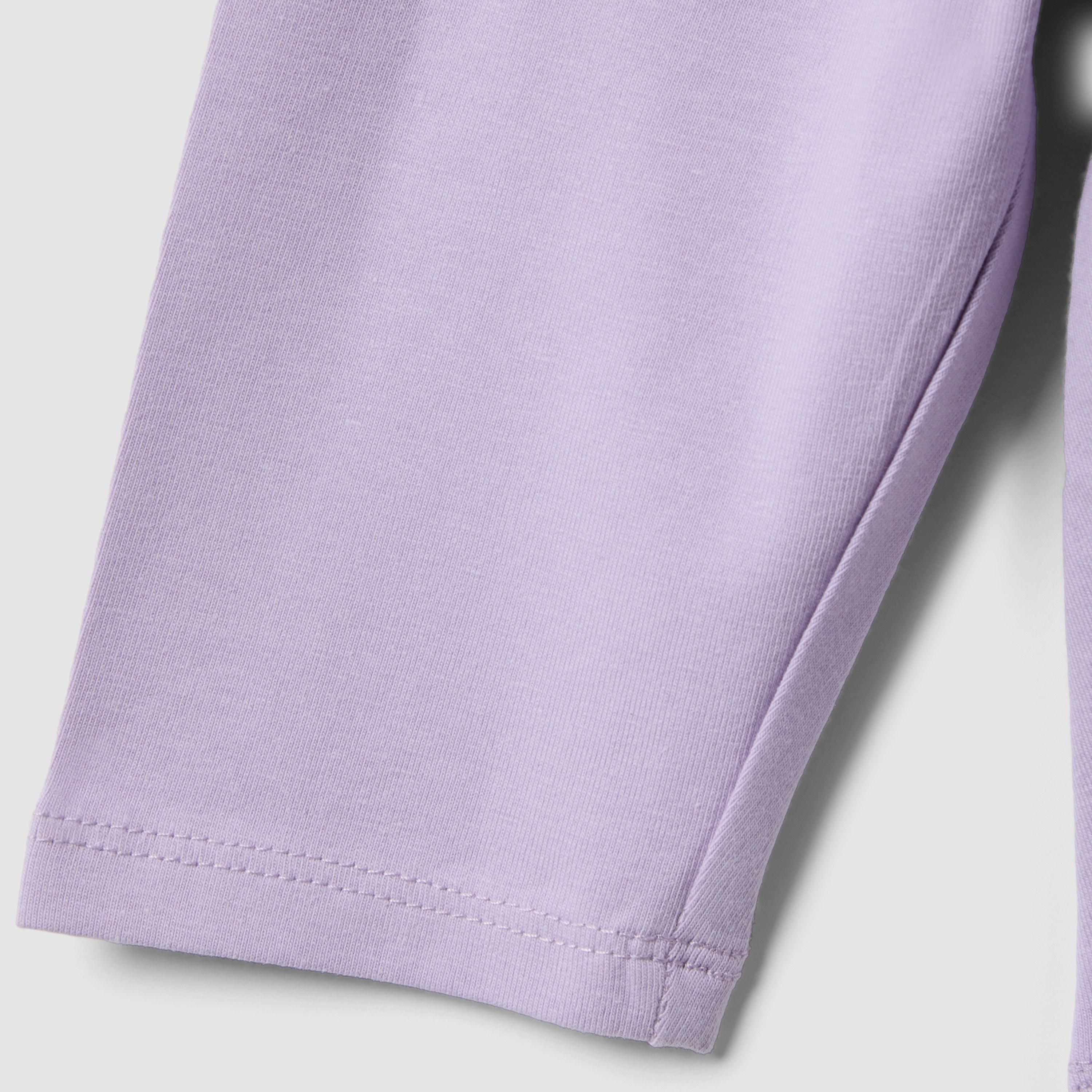 OVS Solid Elasticated Leggings-baby-girls-clothing-bottoms-leggings-image-4