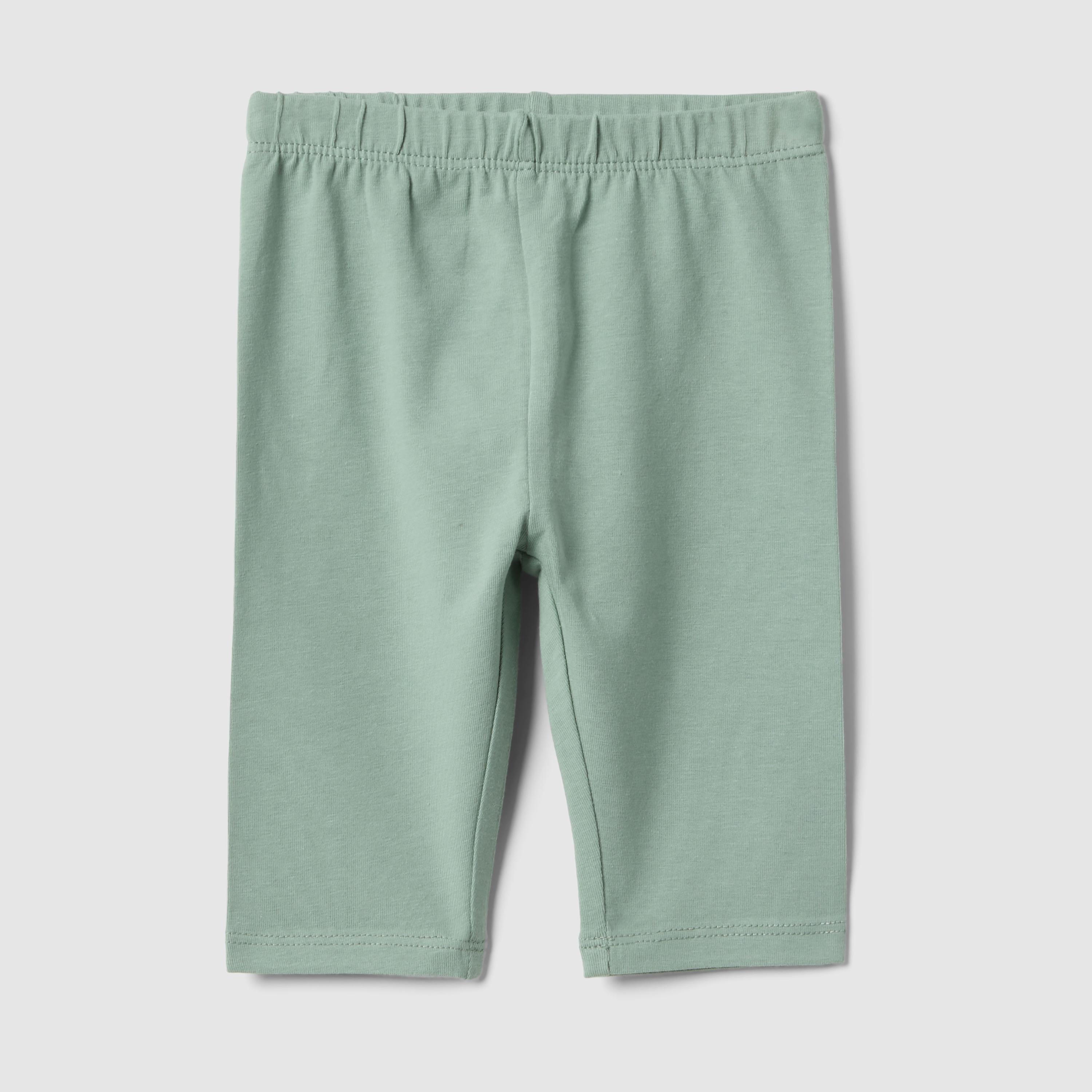 ليجنز سادة بخصر مطاطي من أو في إس-baby-girls-clothing-bottoms-leggings-image-1
