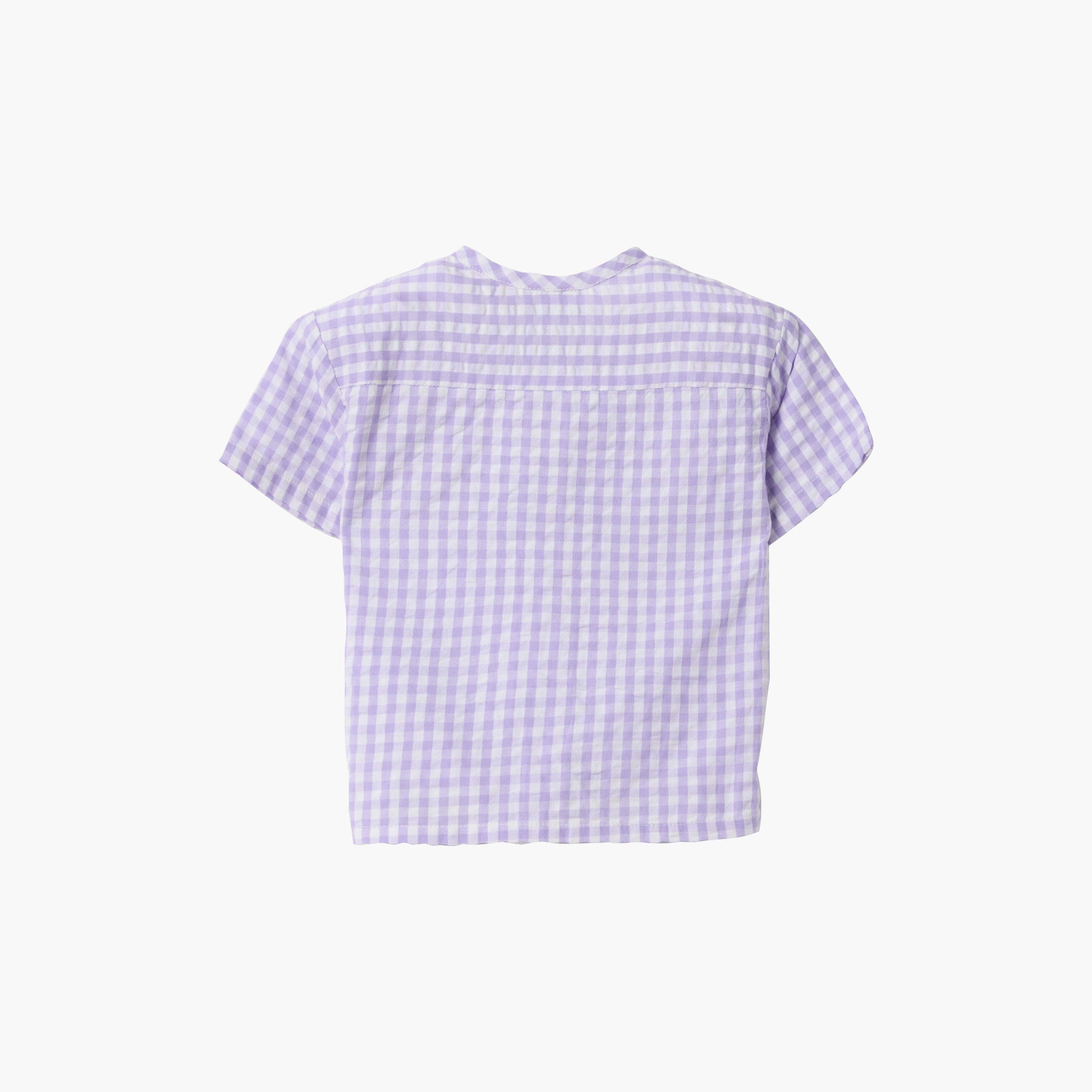 بلوزة كاروهات بأكمام قصيرة من أو في إس-baby-girls-clothing-blousesandshirts-image-2
