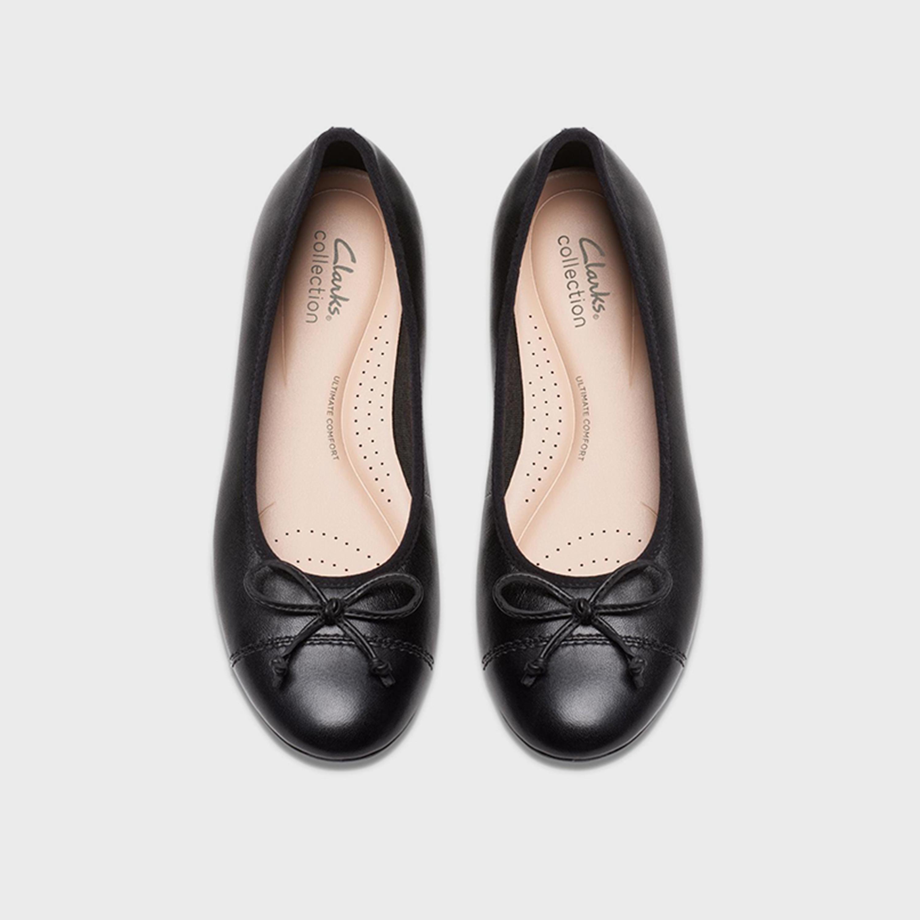 كلاركس- حذاء باليه نسائي بكعب إسفيني لوريلي راي بشريط لاصق-women-shoes-ballerinas-image-2