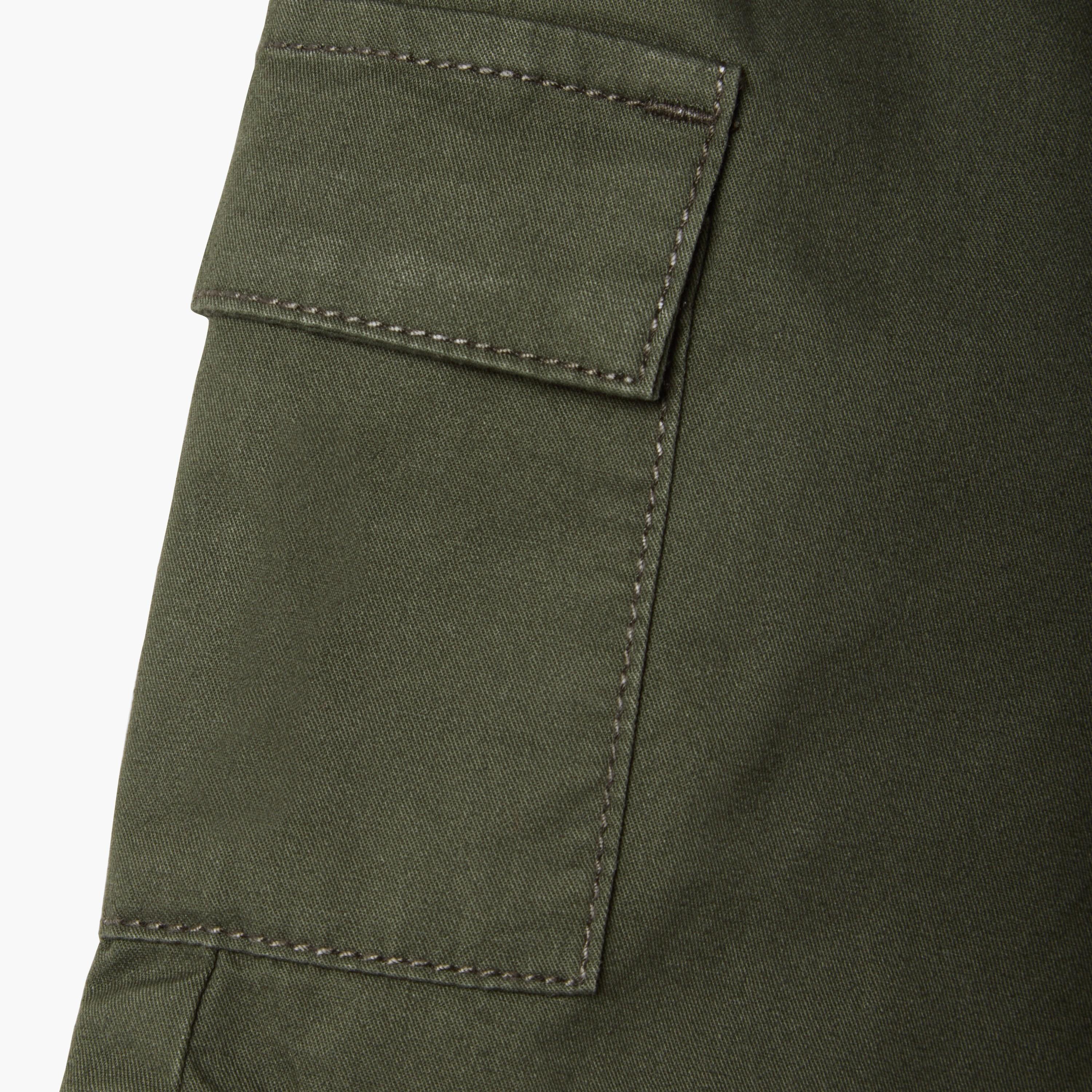 OVS Cotton Buttoned Cargo Shorts-baby-boys-clothing-bottoms-shorts-image-4