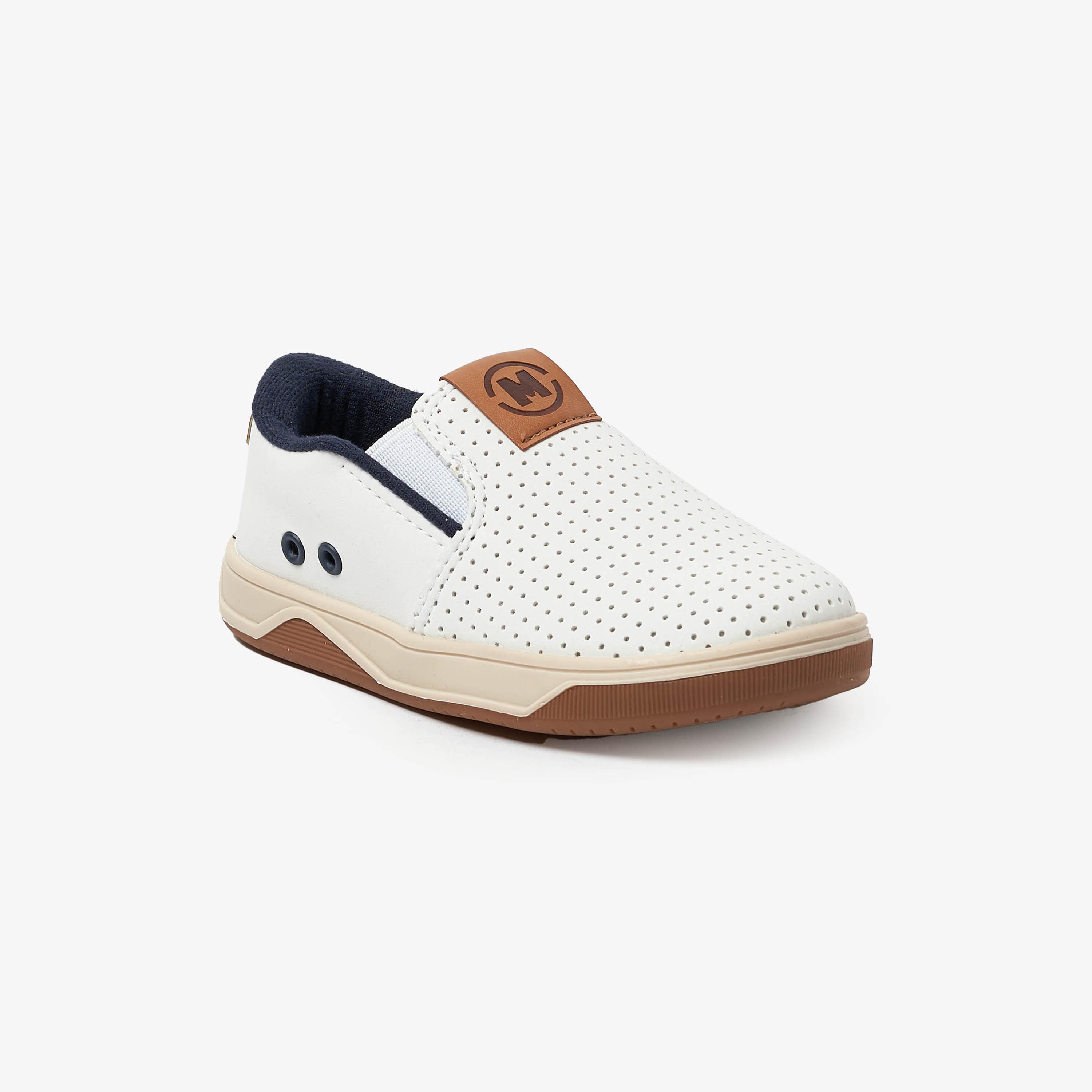 حذاء موليكينهو للأطفال بمقدمة مستديرة مع سليب آن | 2623-100-23331-boys-shoes-loafers-image-1