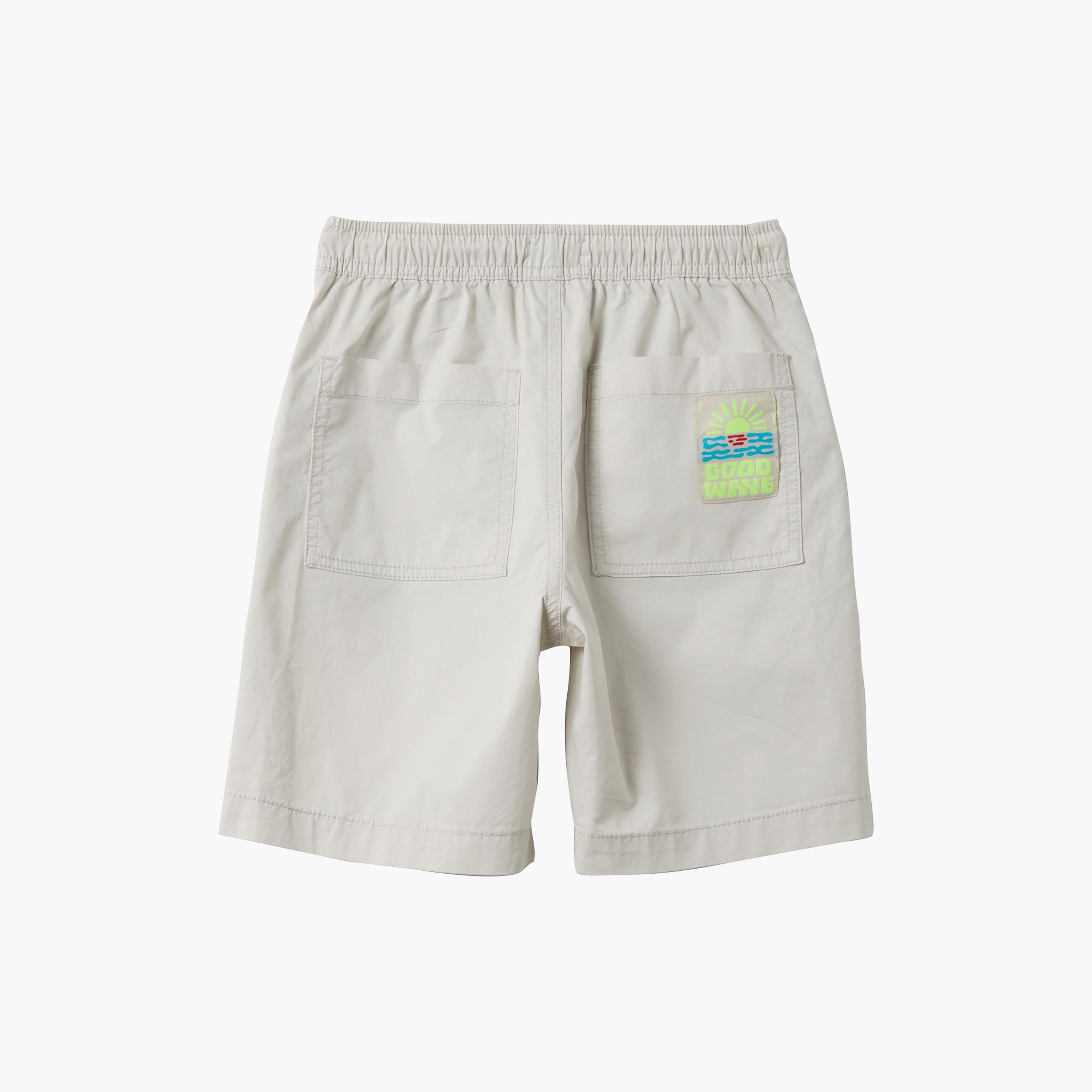 شورت قطن مع برباط وخصر مرن من أوه في إس-boys-clothing-bottoms-shorts-image-2