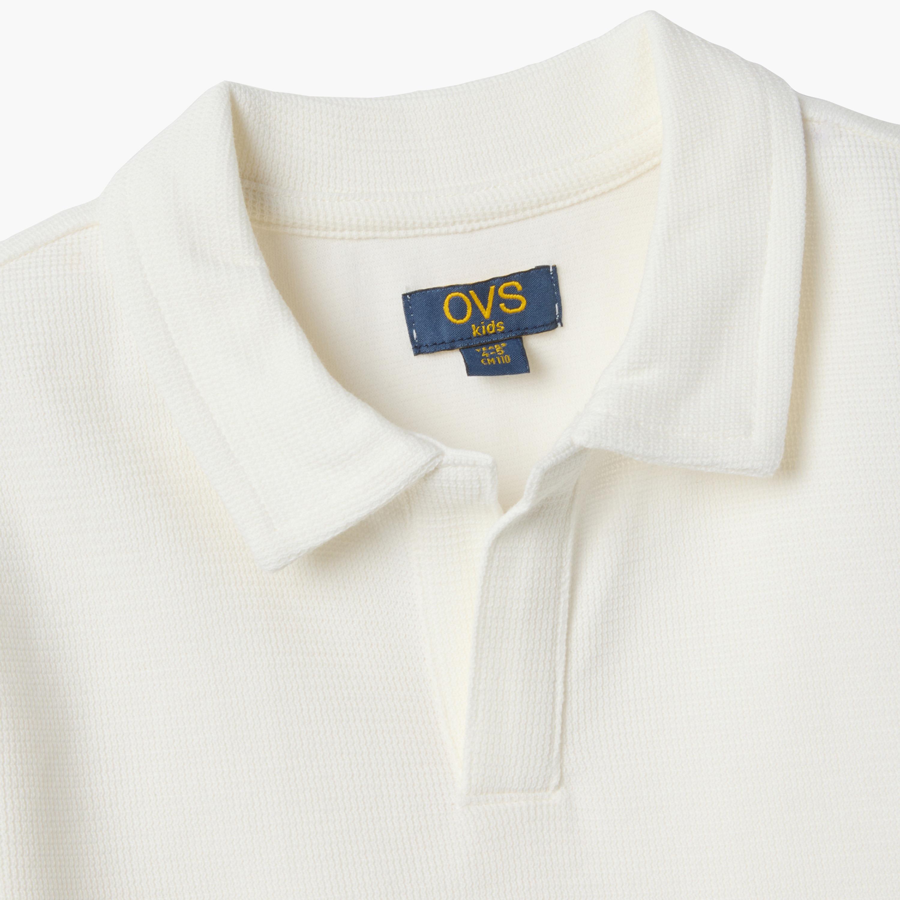 تي شيرت بولو سادة بأكمام قصيرة من أو في إس-boys-clothing-tshirtsandpolos-image-3
