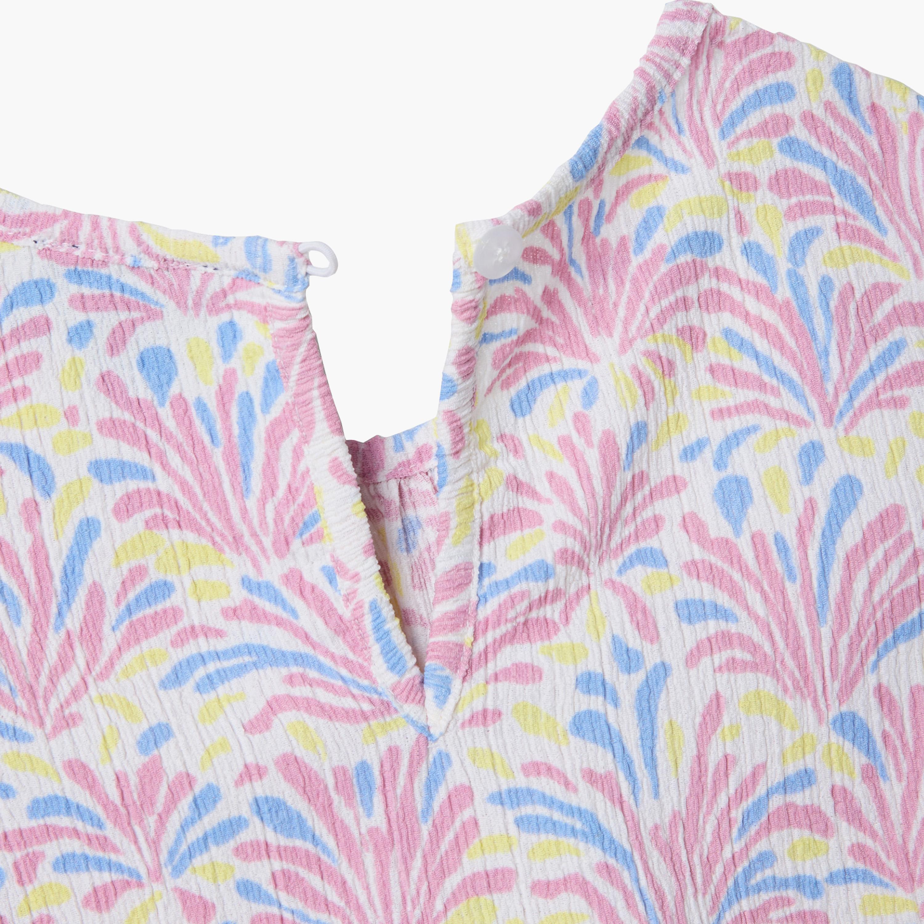 OVS Printed Sleeveless Top & Shorts Set-girls-clothing-setsandcoords-image-6