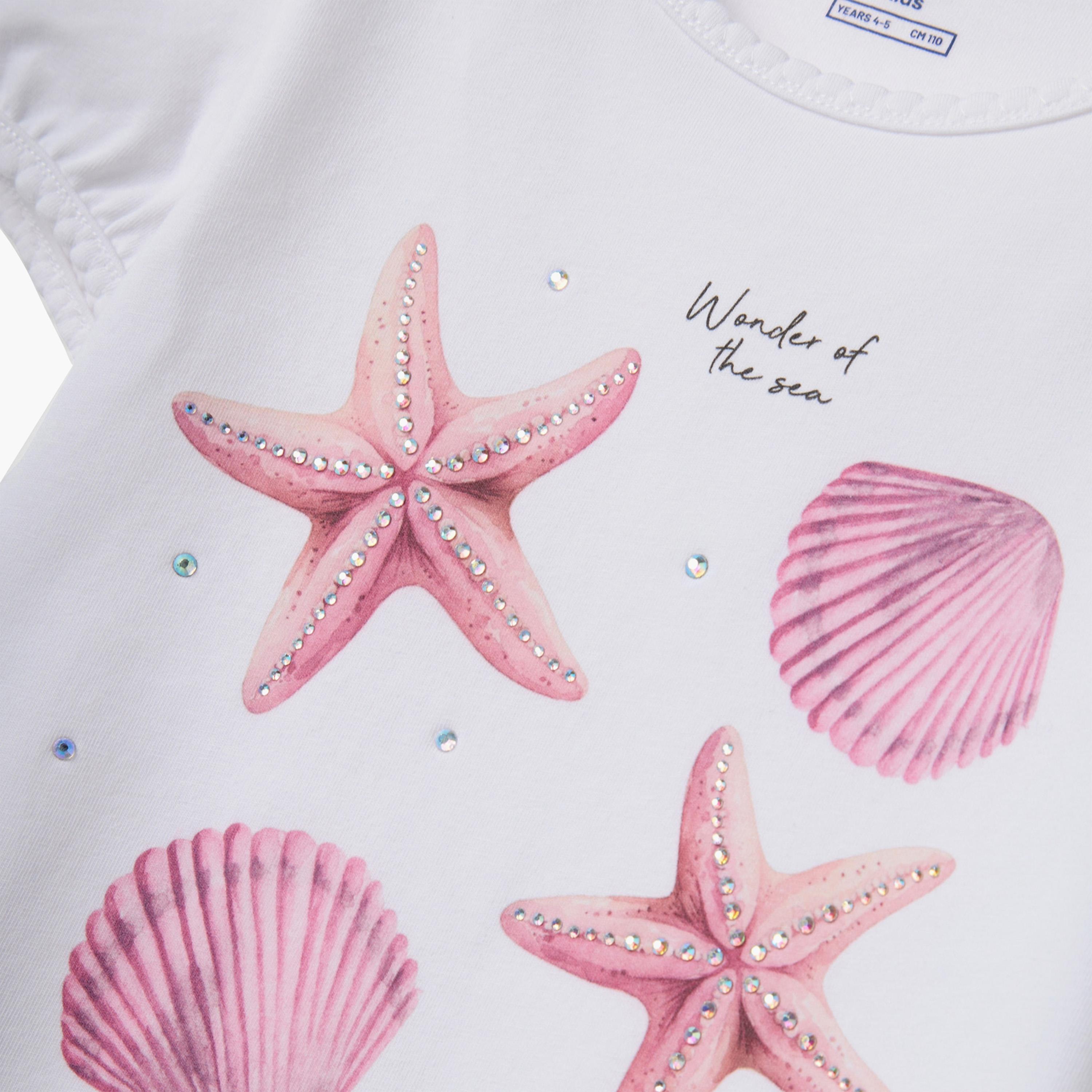 OVS Embellished Short Sleeves Top-girls-clothing-blousesandshirts-image-3