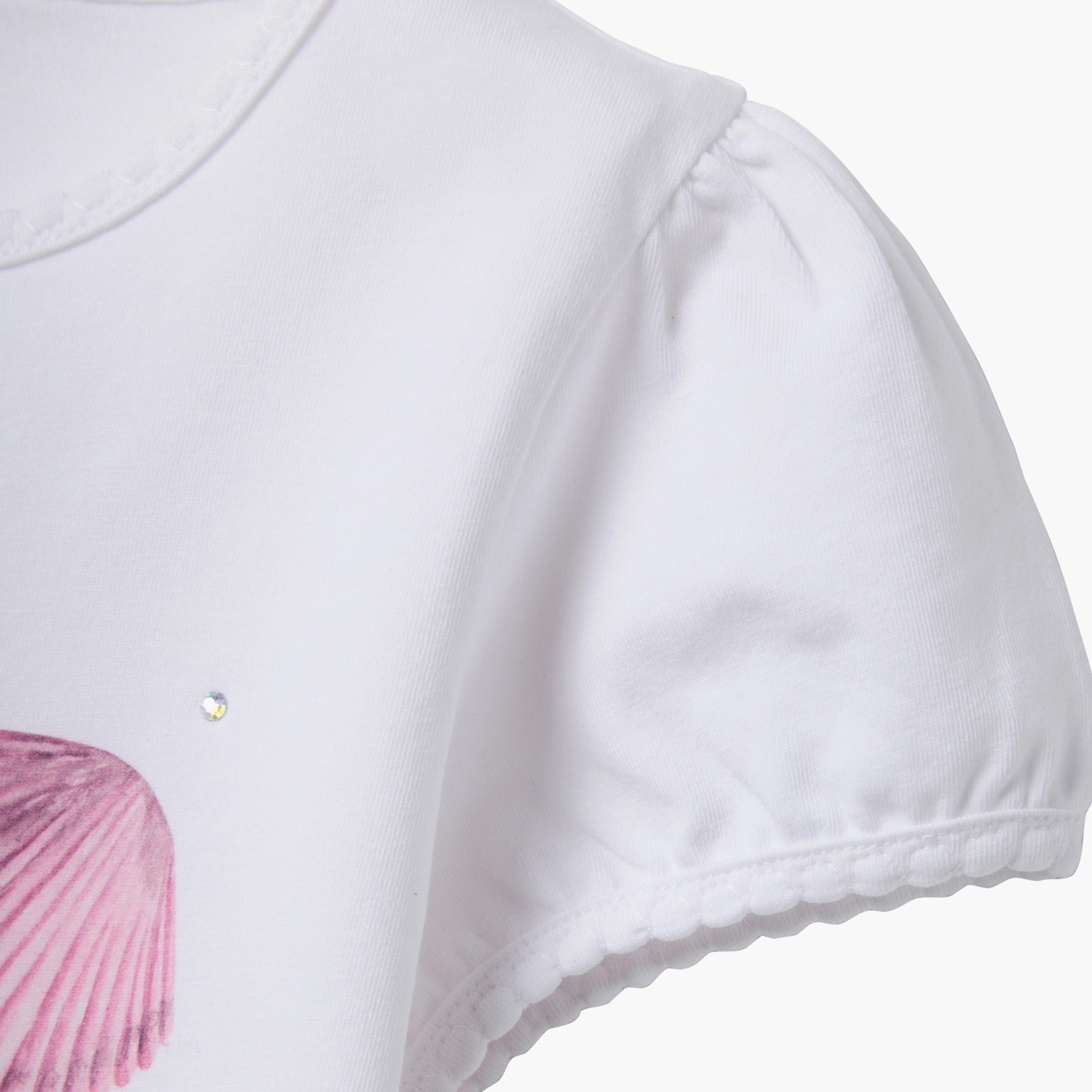 OVS Embellished Short Sleeves Top-girls-clothing-blousesandshirts-image-4