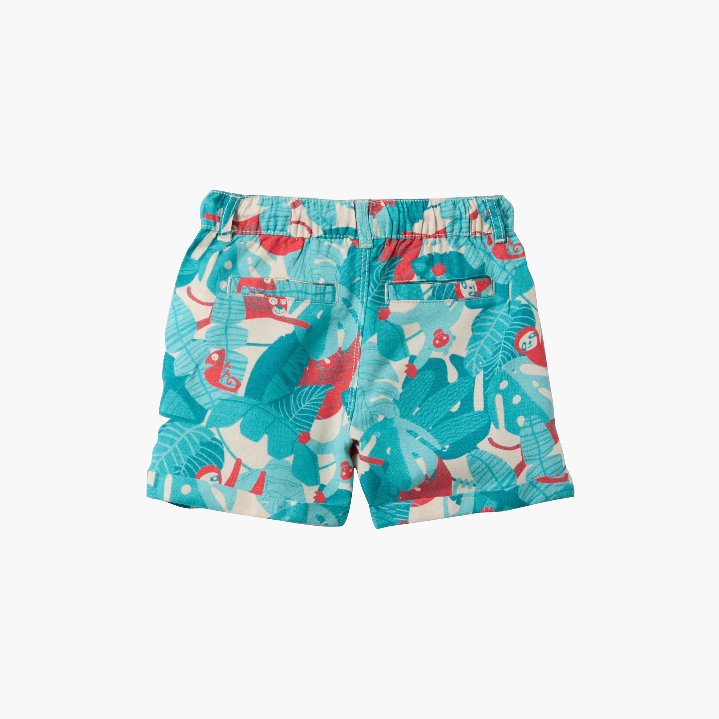 شورت بطبعة استوائية مع برباط وخصر مرن من أوه في إس-baby-boys-clothing-bottoms-shorts-image-2