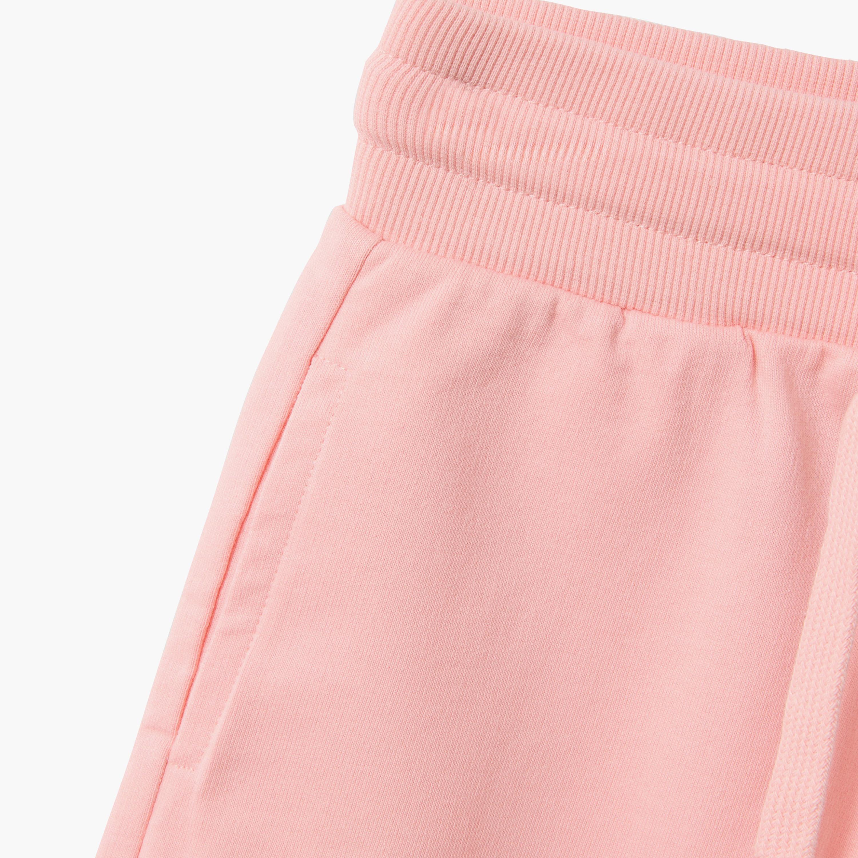 شورت قطن مع برباط وخصر مرن من أوه في إس-girls-clothing-bottoms-shorts-image-3