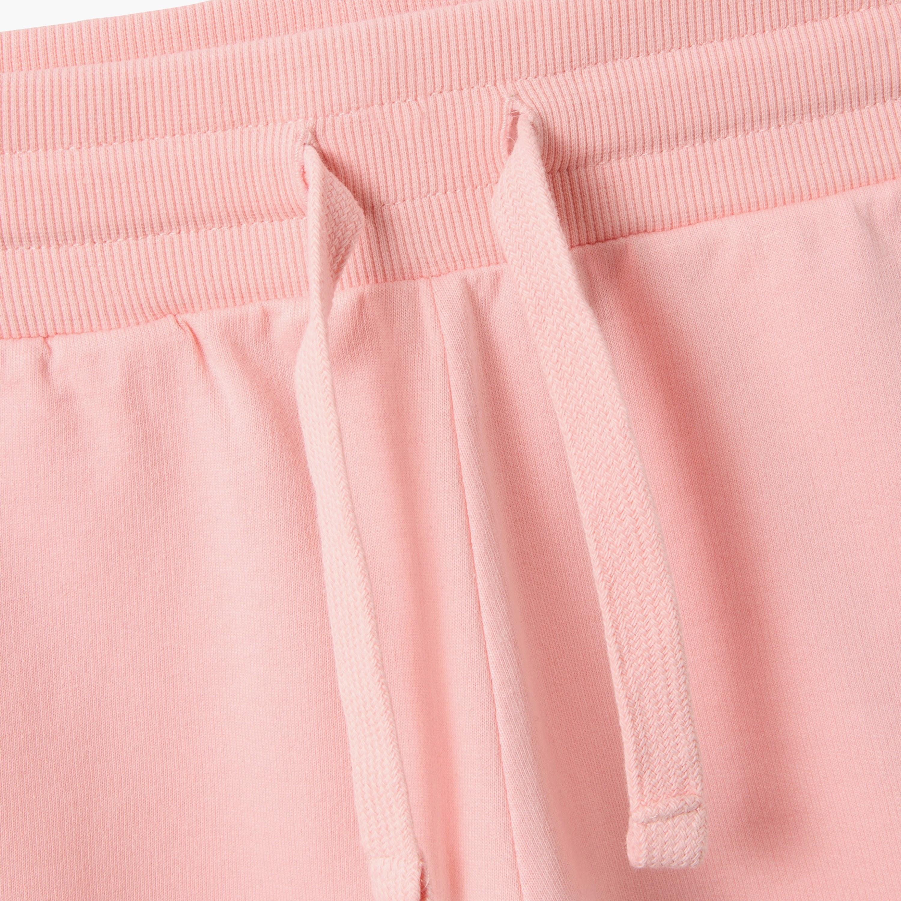 شورت قطن مع برباط وخصر مرن من أوه في إس-girls-clothing-bottoms-shorts-image-4