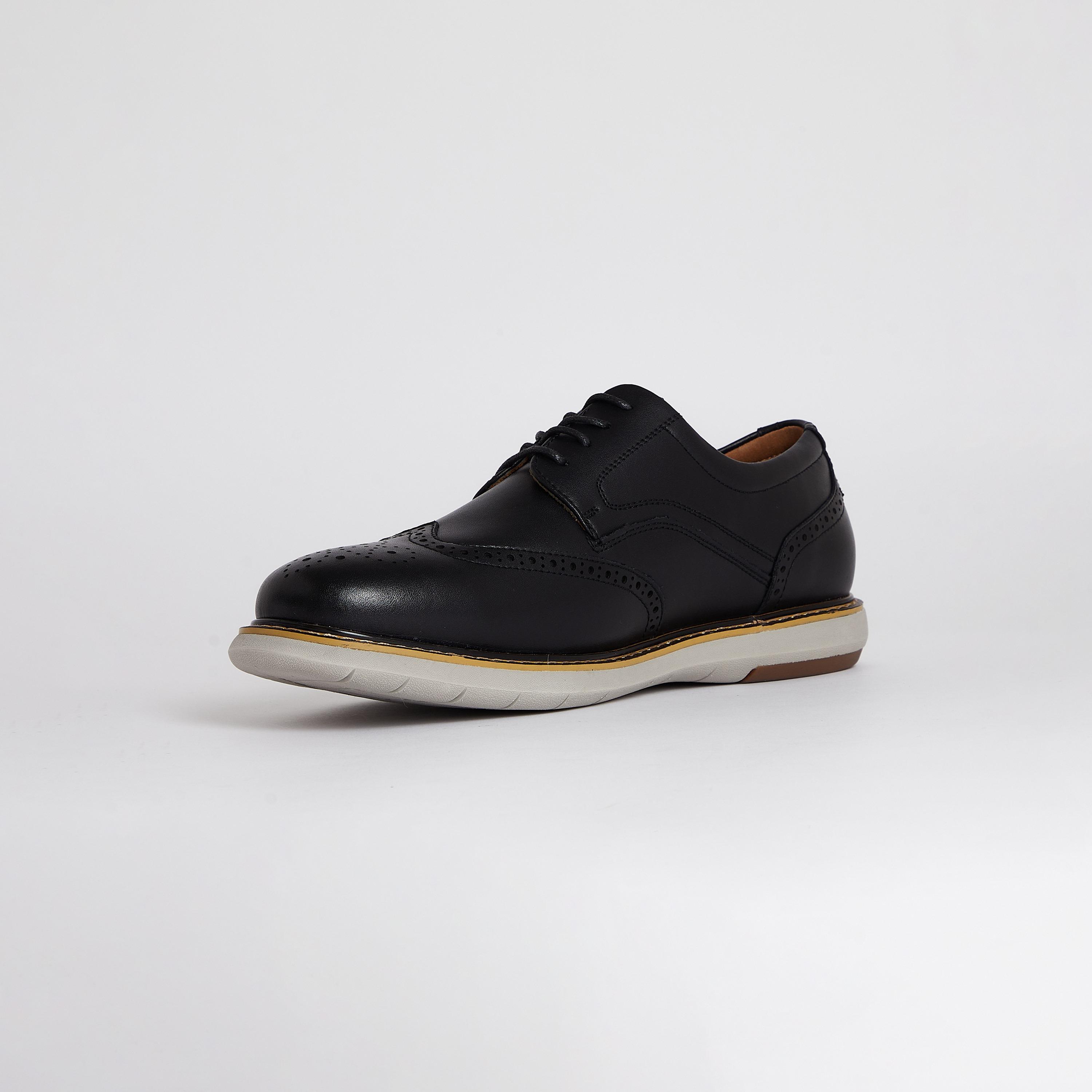 حذاء بروغ من هاش بابيز باول بأربطة | 2701-001-men-shoes-formalshoes-image-2