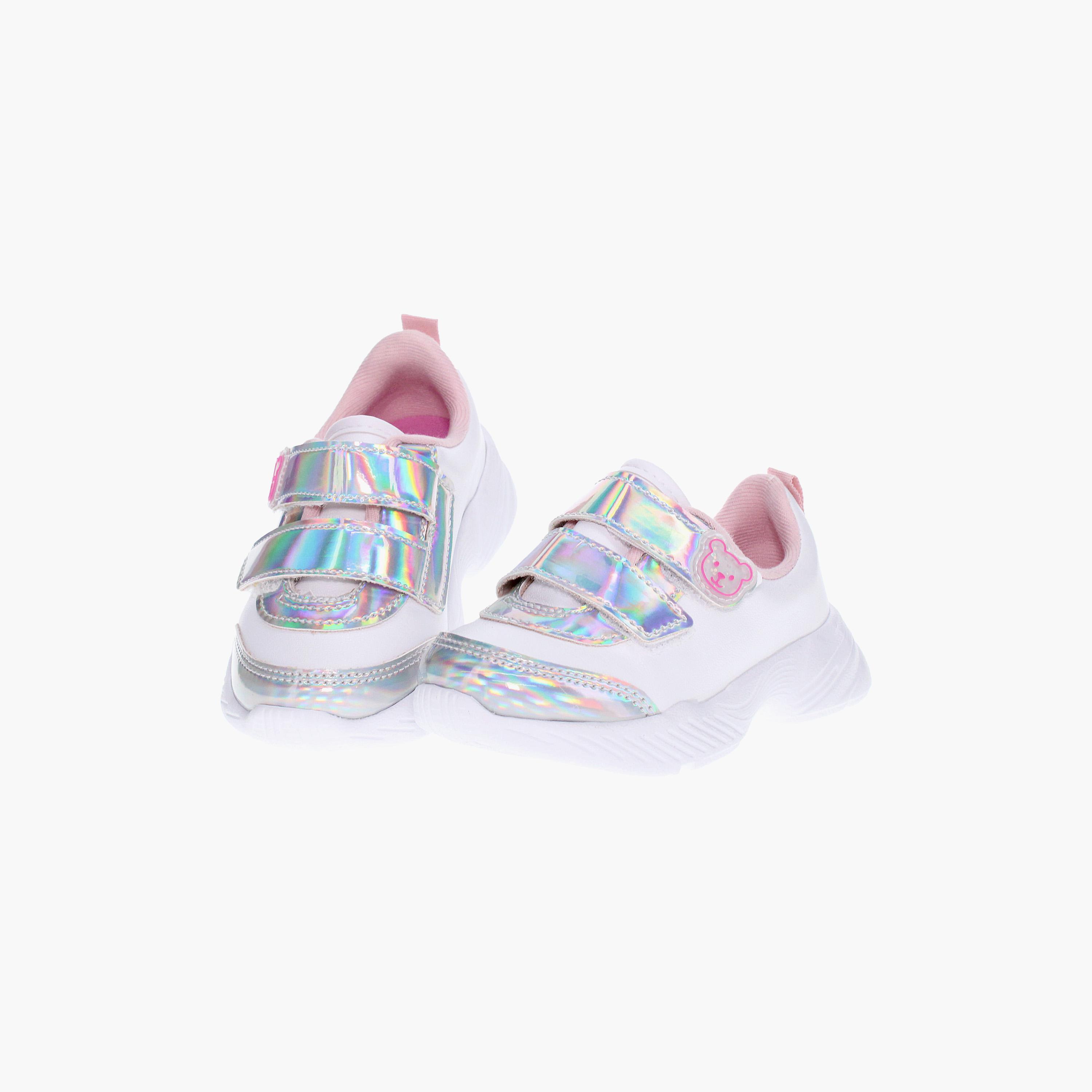 Molekinha by Geoomnii Kids Chunky Sneakers with Metallic Velcro Strap | 2709-217-12638      -girls-shoes-sneakers-image-4