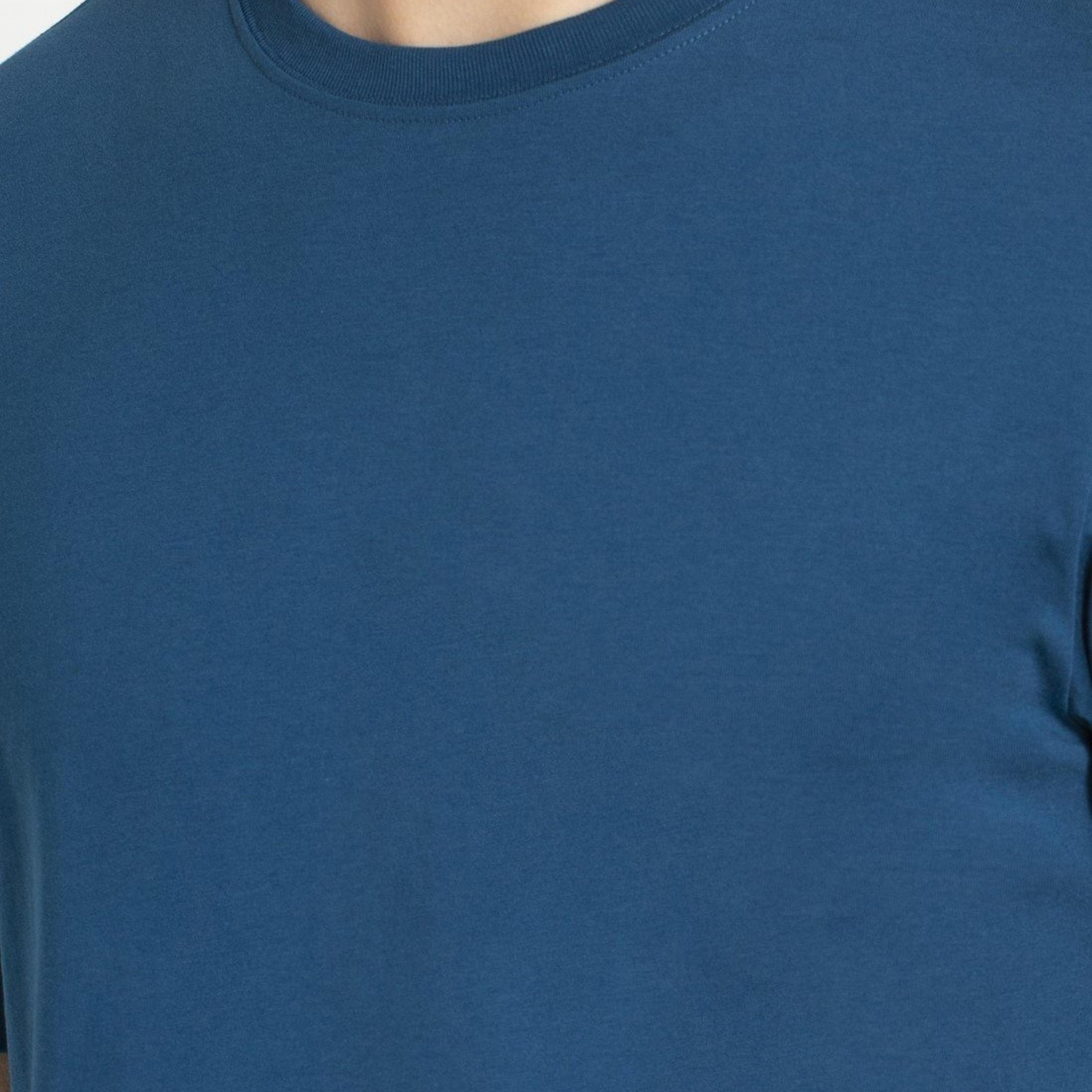 تي شيرت رجالي سادة برقبة دائرية وأكمام قصيرة من جوكي-men-clothing-tshirtsandpolos-tshirts-image-25