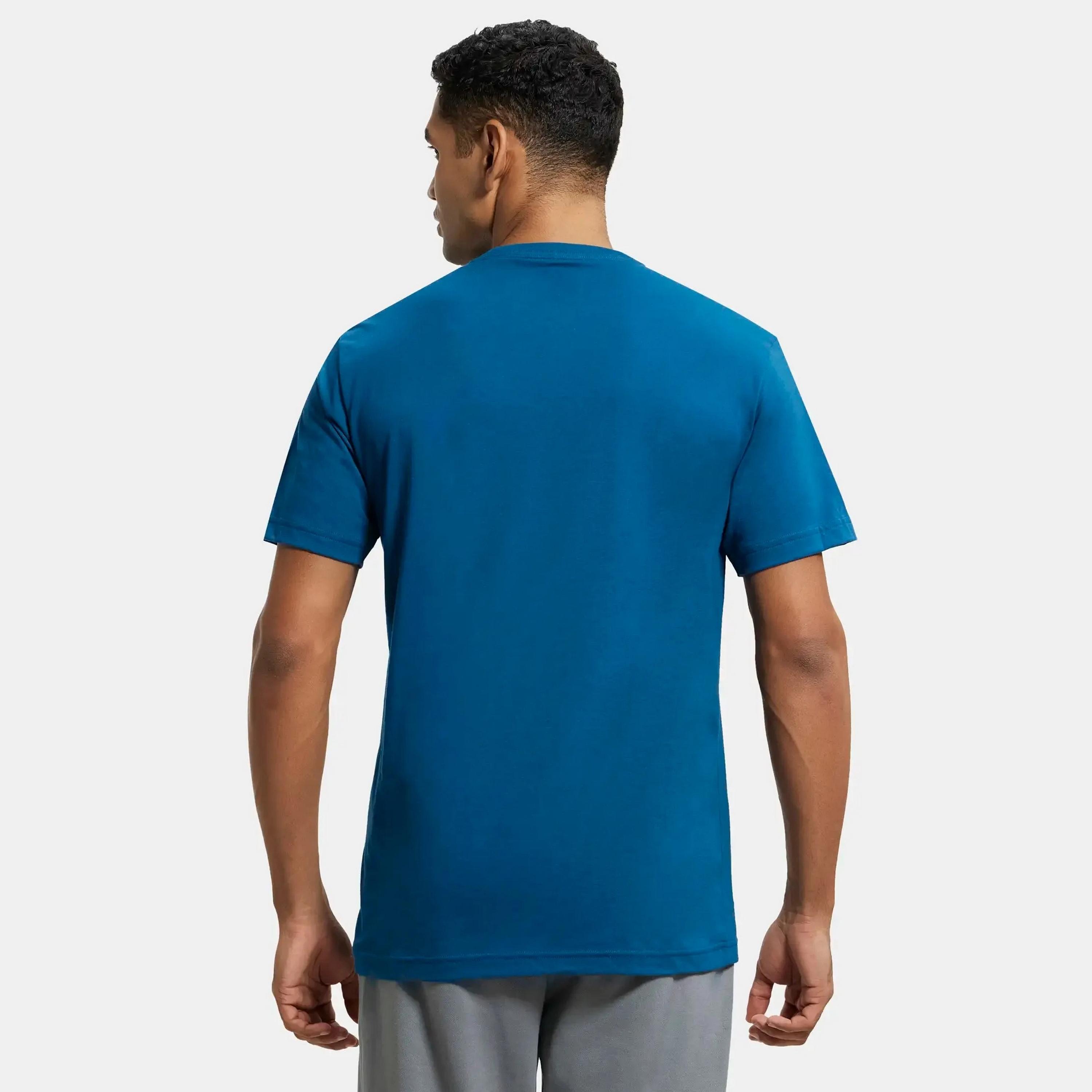 تي شيرت رجالي سادة برقبة دائرية وأكمام قصيرة من جوكي-men-clothing-tshirtsandpolos-tshirts-image-26