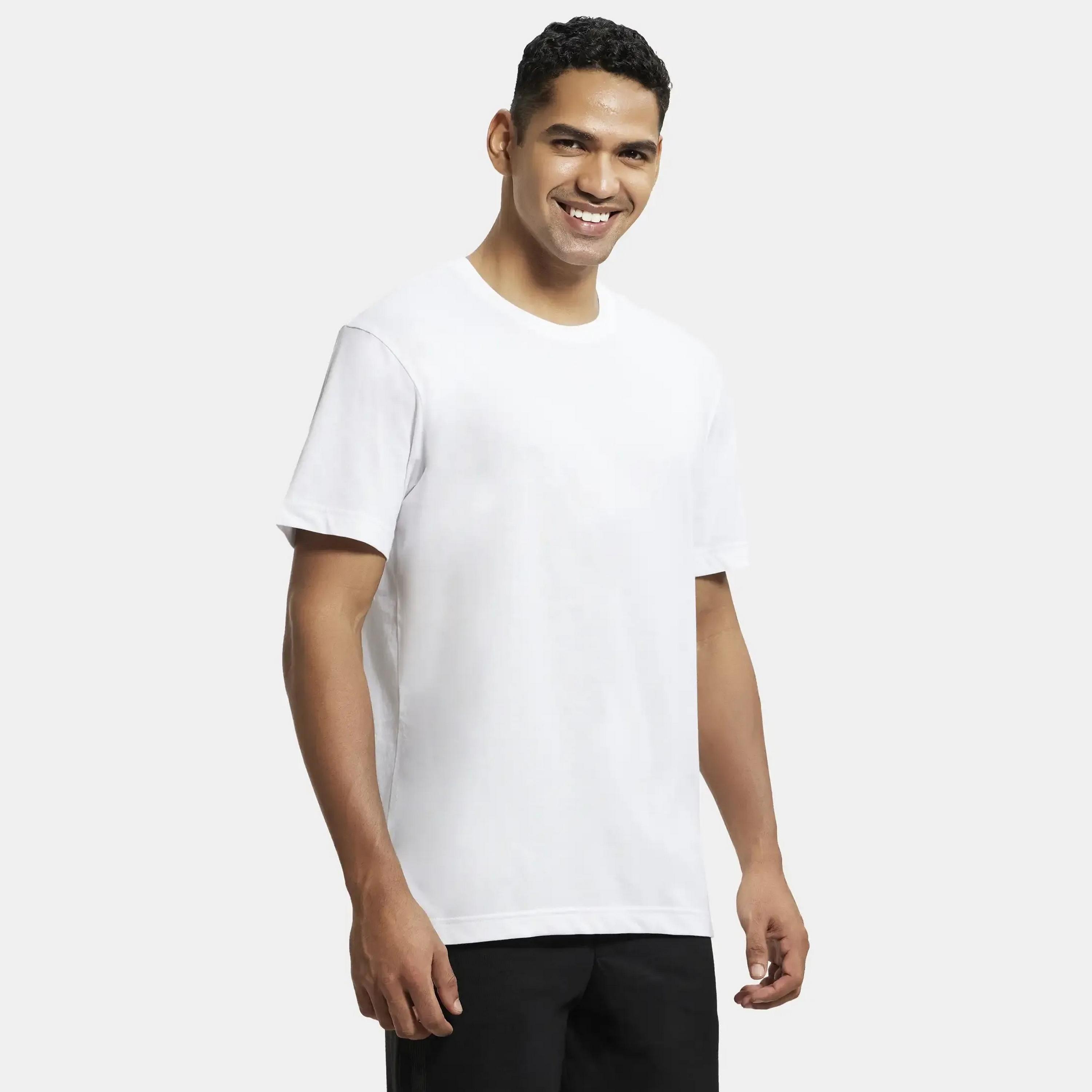 تي شيرت رجالي سادة برقبة دائرية وأكمام قصيرة من جوكي-men-clothing-tshirtsandpolos-tshirts-image-29