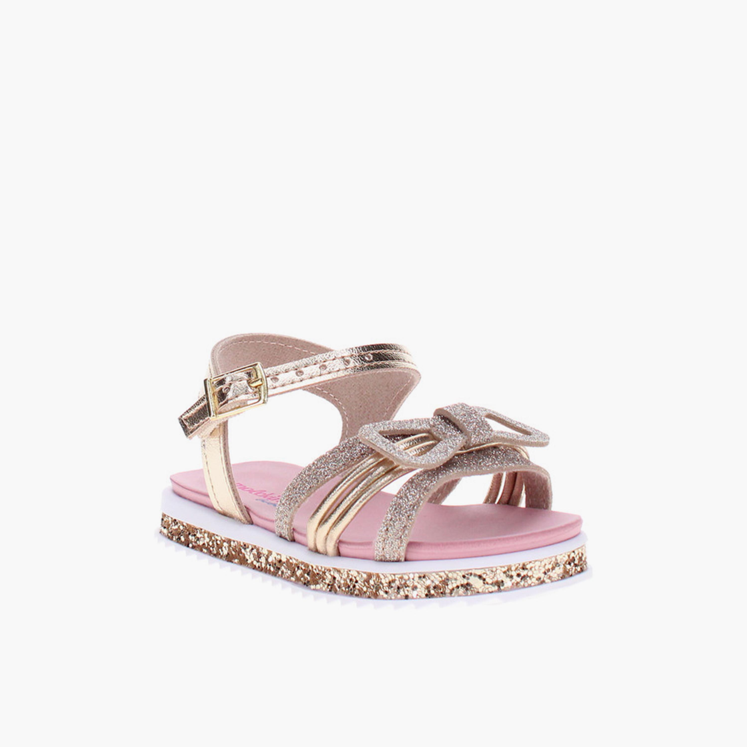 جيومني - صندل زوي0125 مسطح بإبزيم للبنات | 2724-112-27423-66-girls-shoes-sandals-image-1