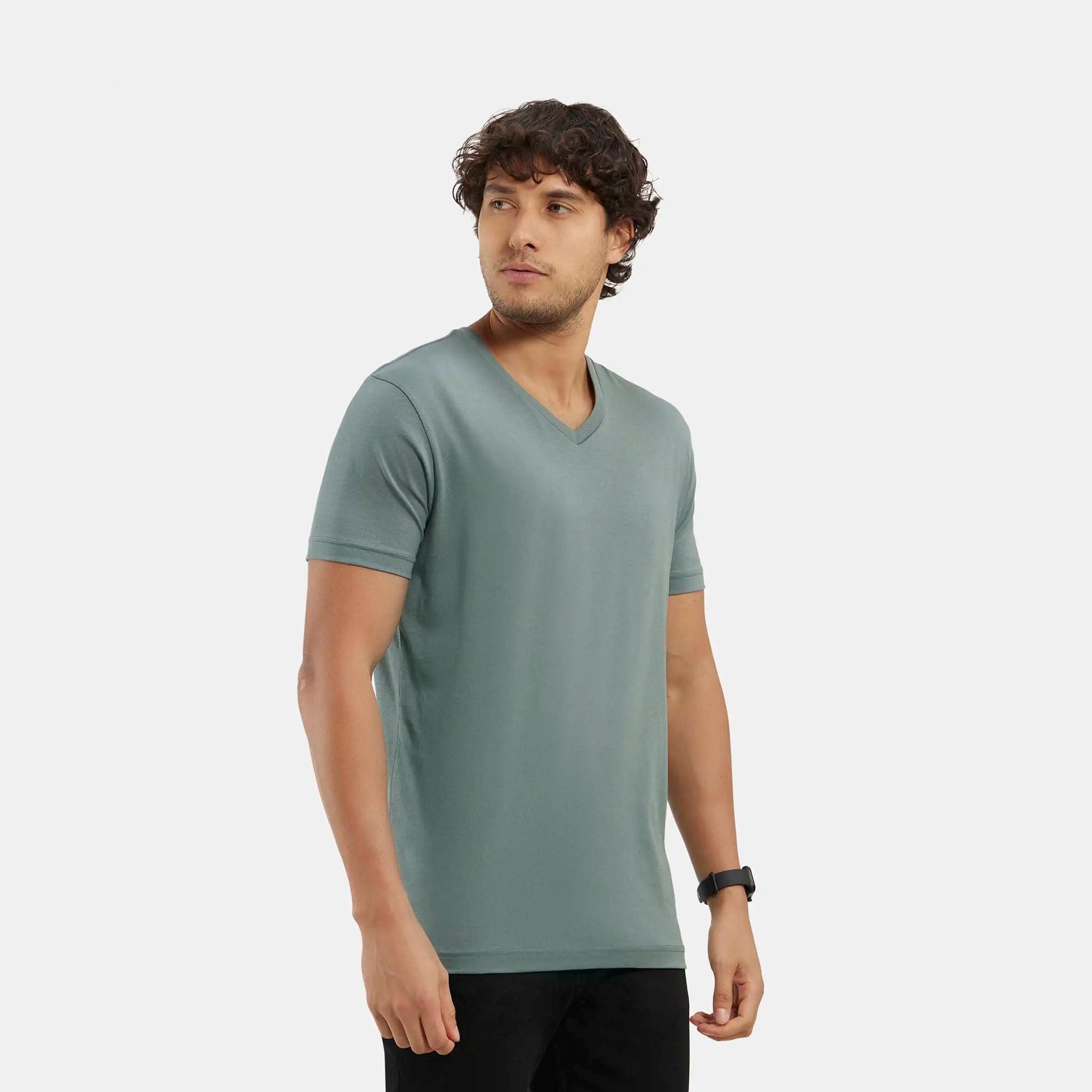 جوكي- تي شيرت رجالي رياضي 24×7  قبة V-men-clothing-tshirtsandpolos-tshirts-image-6