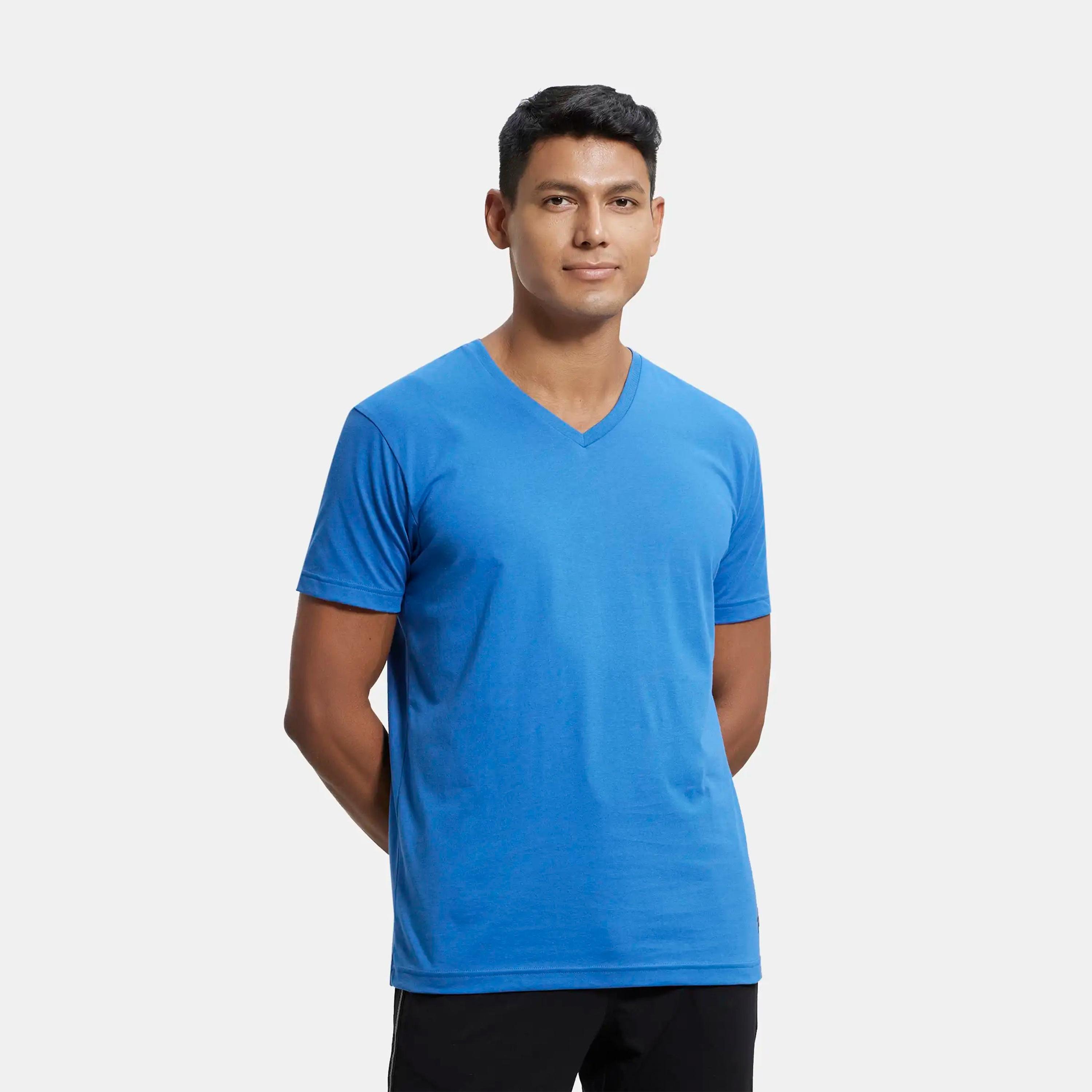 جوكي- تي شيرت رجالي رياضي 24×7  قبة V-men-clothing-tshirtsandpolos-tshirts-image-18