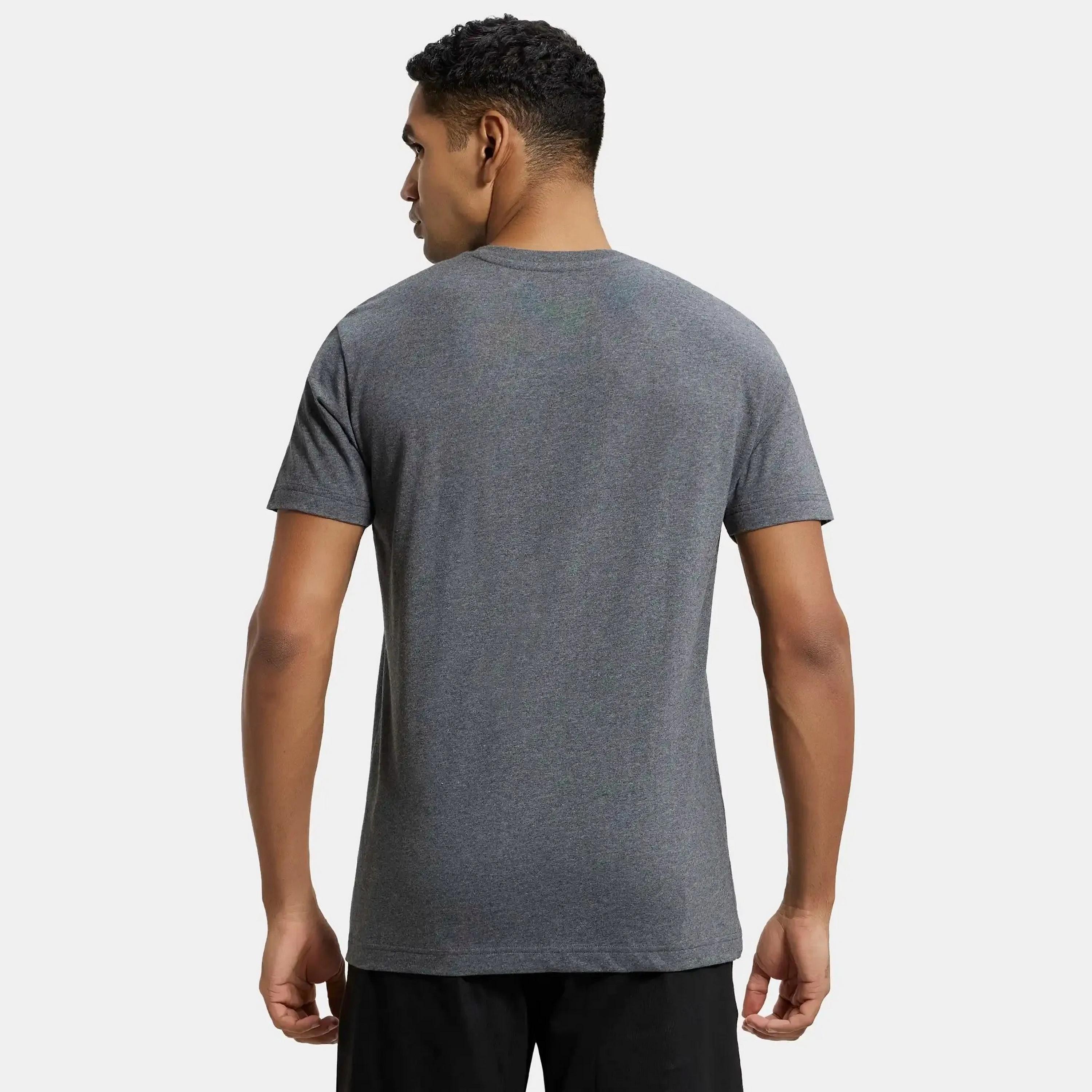تي شيرت رجالي سادة برقبة على شكل حرف V وأكمام قصيرة من جوكي-men-clothing-tshirtsandpolos-tshirts-image-5