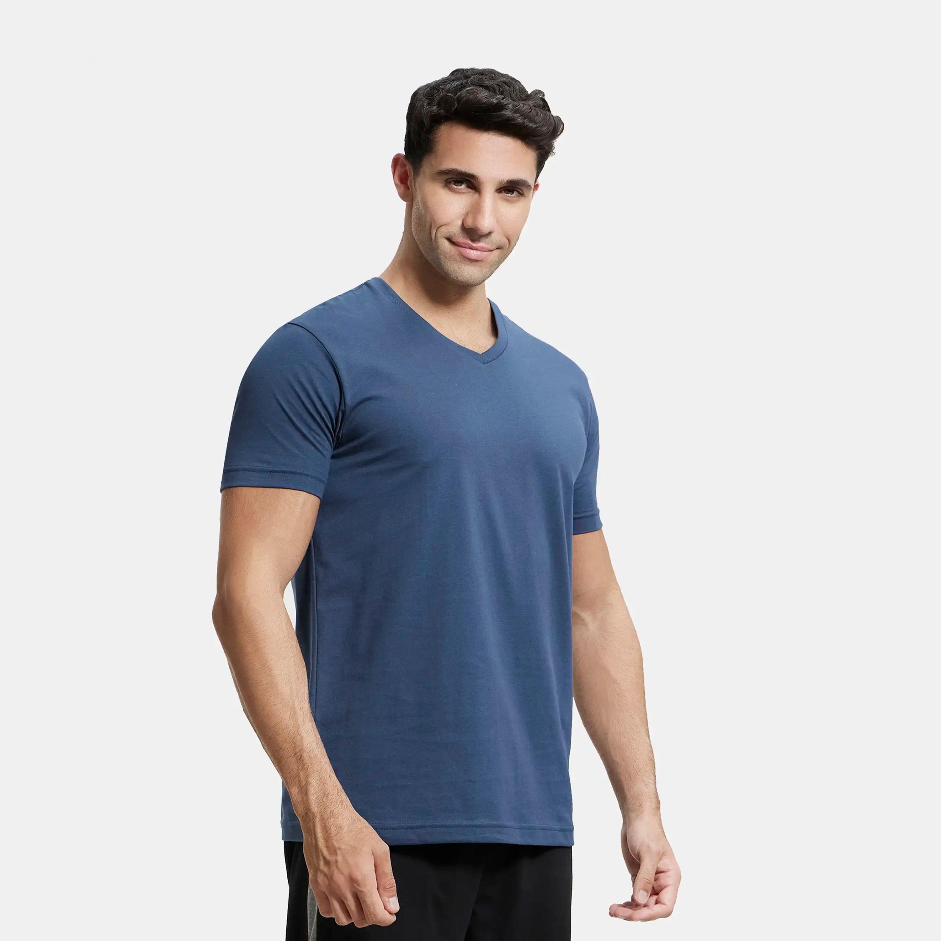 جوكي- تي شيرت رجالي رياضي 24×7  قبة V-men-clothing-tshirtsandpolos-tshirts-image-38