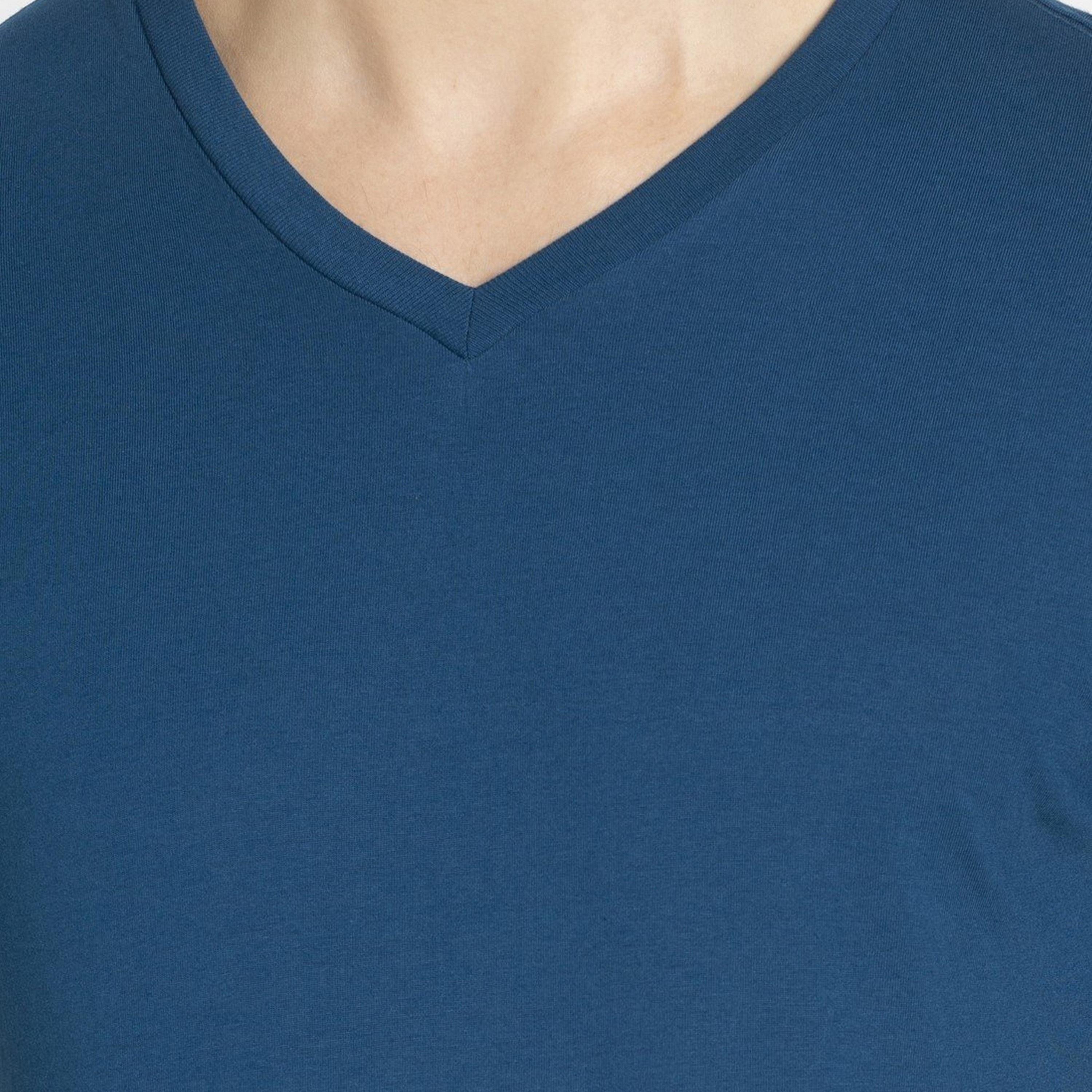 تي شيرت رجالي سادة برقبة على شكل حرف V وأكمام قصيرة من جوكي-men-clothing-tshirtsandpolos-tshirts-image-4