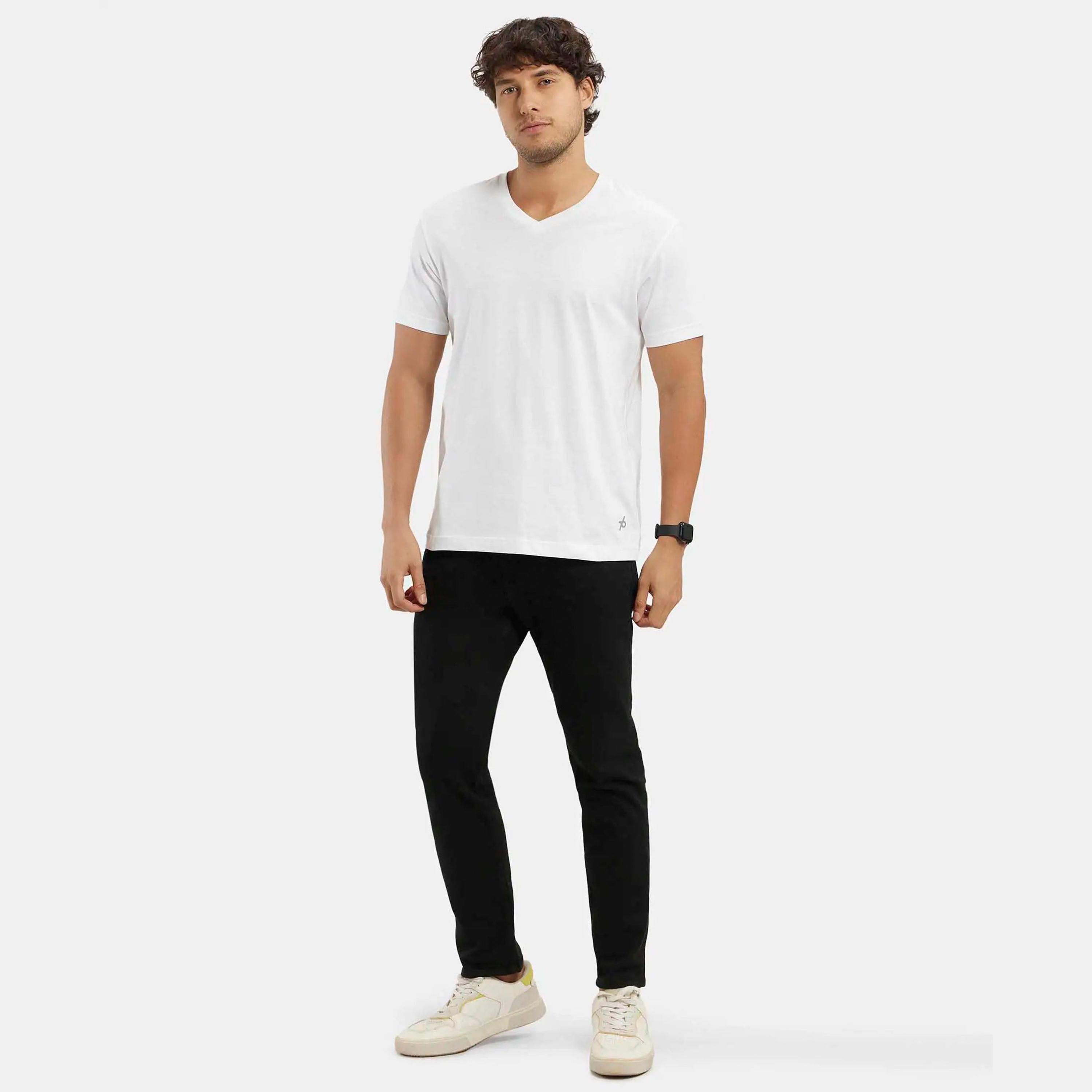 جوكي- تي شيرت رجالي رياضي 24×7  قبة V-men-clothing-tshirtsandpolos-tshirts-image-48