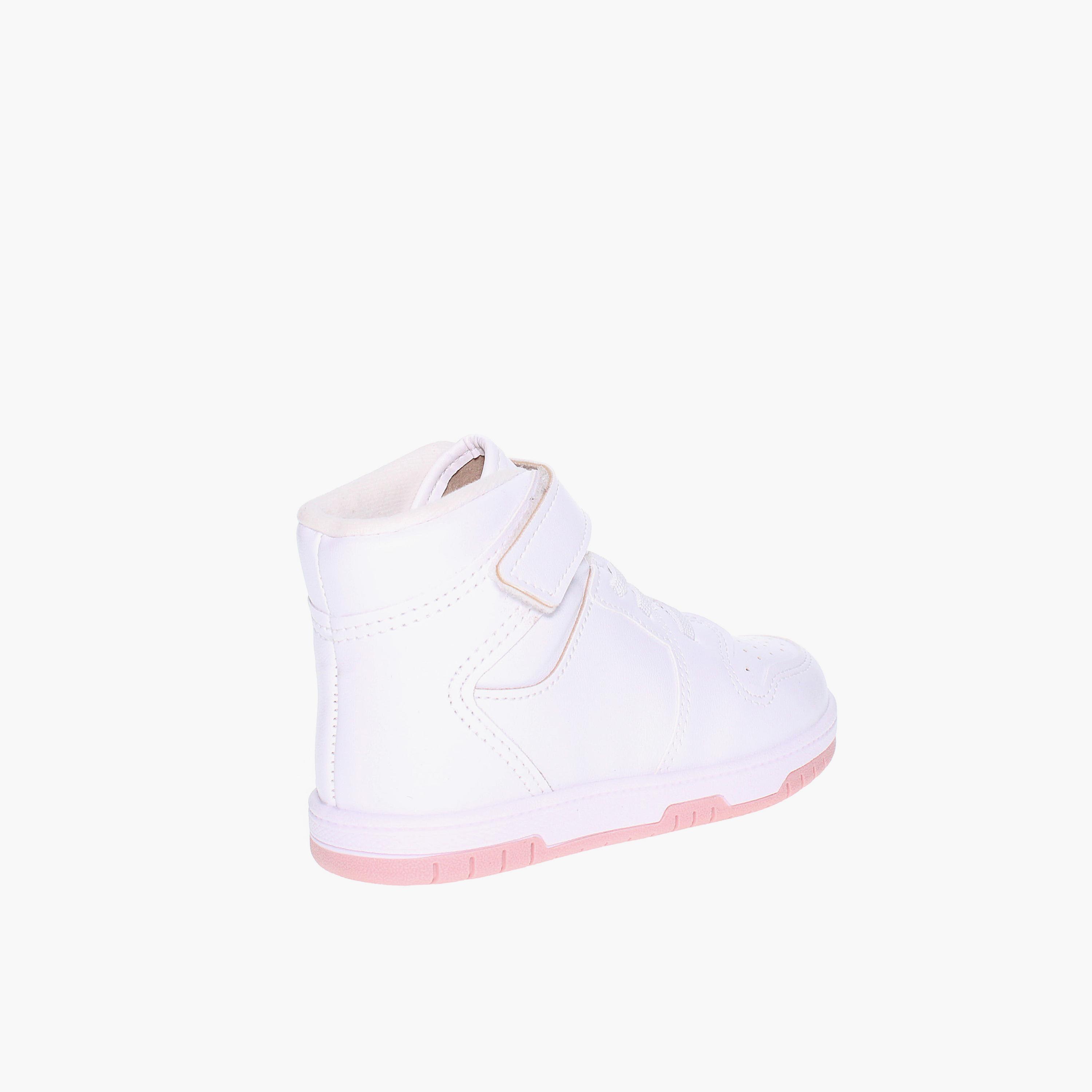 موليكنها - حذاء رياضي ميكا1 للبنات بشريط لاصق | 2728-105-9569-16072-baby-girls-shoes-closedshoes-image-3