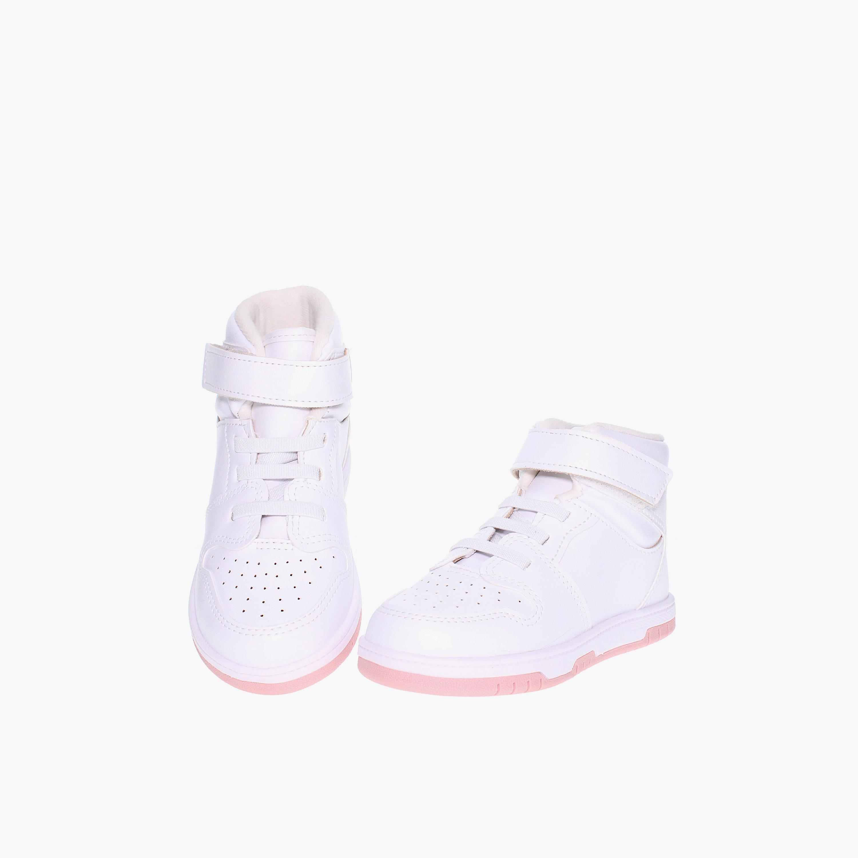موليكنها - حذاء رياضي ميكا1 للبنات بشريط لاصق | 2728-105-9569-16072-baby-girls-shoes-closedshoes-image-4