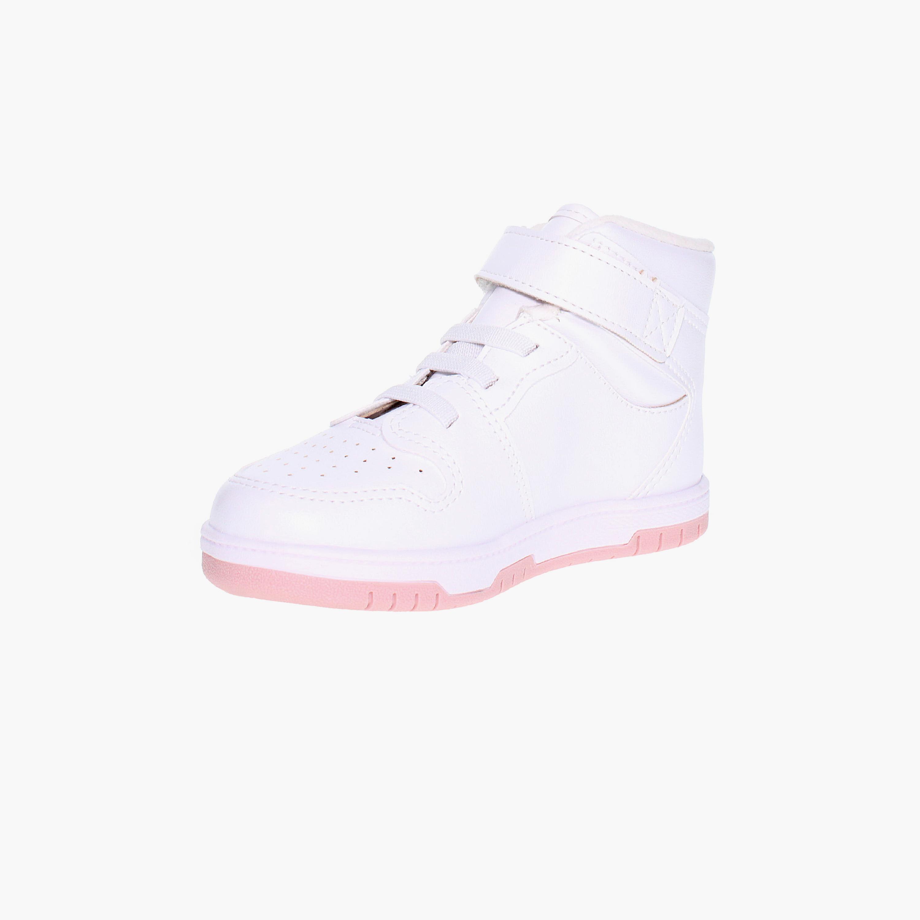 مولكينها- حذاء رياضي للبنات بقصّة عالية وشريط لاصق | 2728-105-9569-16072-girls-shoes-sneakers-image-2