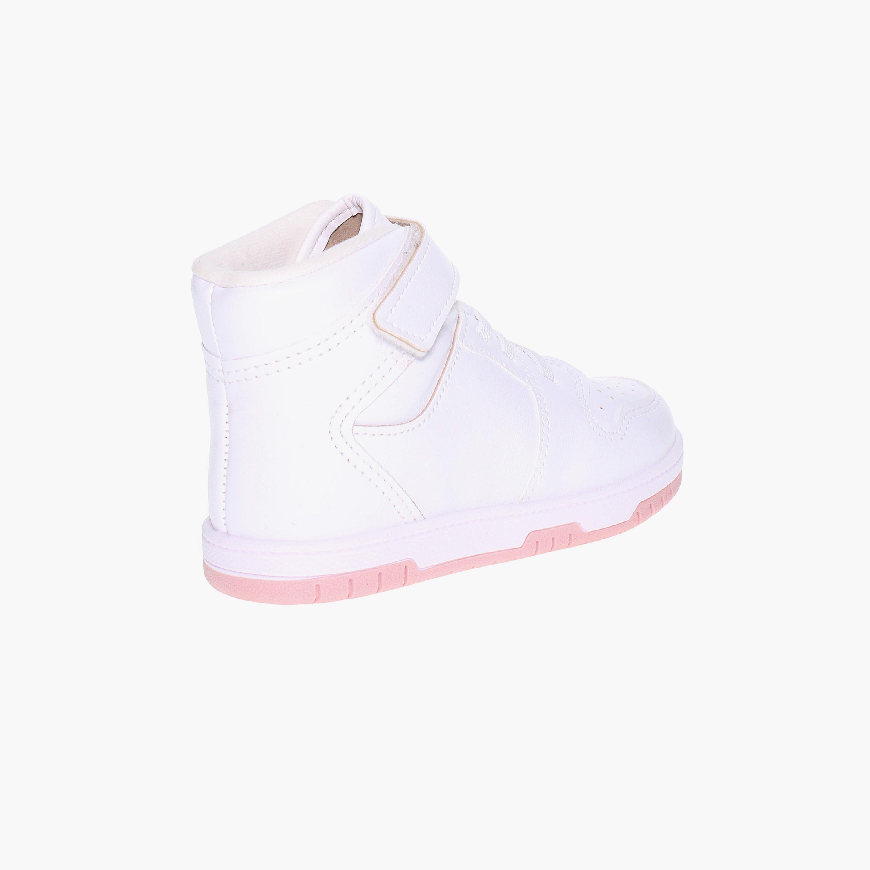 مولكينها- حذاء رياضي للبنات بقصّة عالية وشريط لاصق | 2728-105-9569-16072-girls-shoes-sneakers-image-3