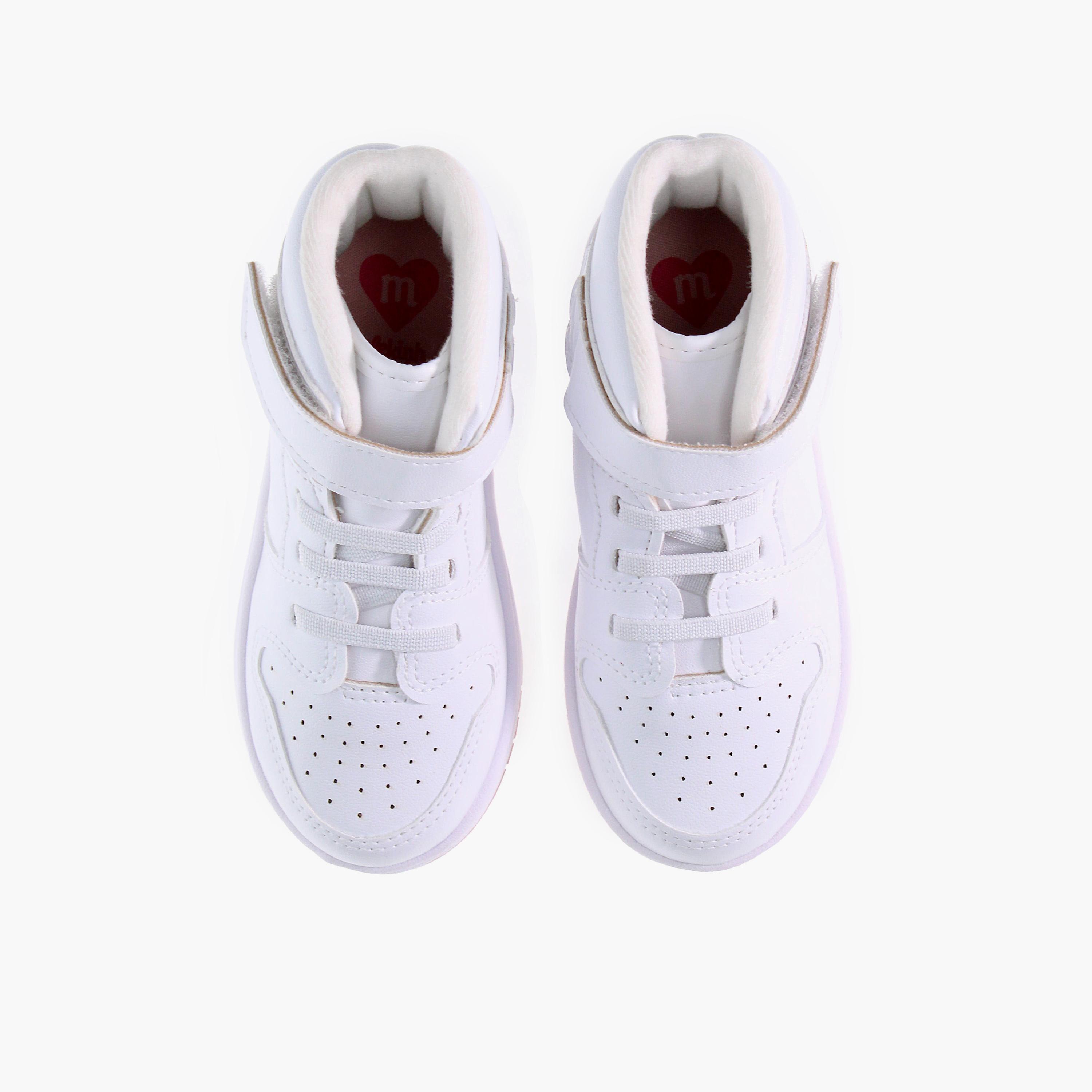 مولكينها- حذاء رياضي للبنات بقصّة عالية وشريط لاصق | 2728-105-9569-16072-girls-shoes-sneakers-image-4