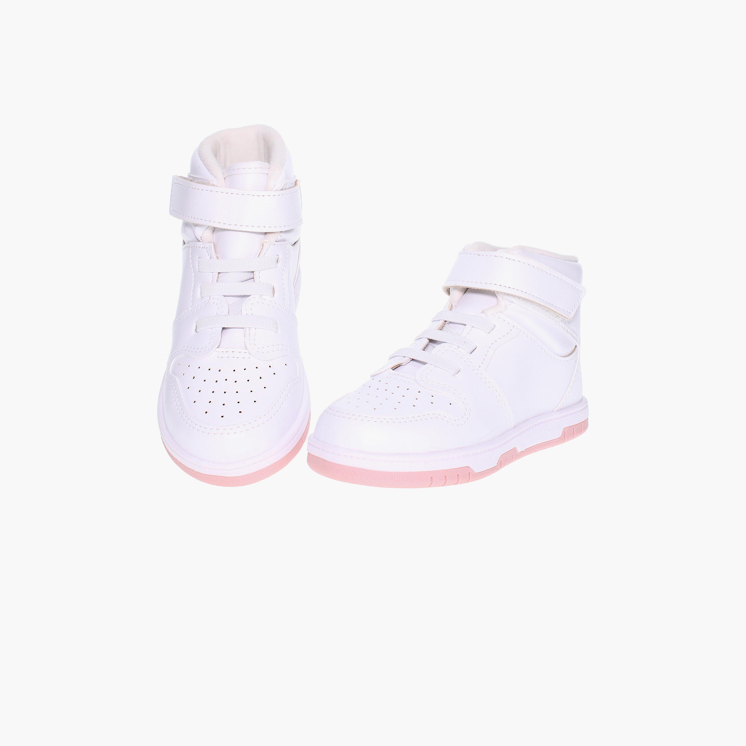 مولكينها- حذاء رياضي للبنات بقصّة عالية وشريط لاصق | 2728-105-9569-16072-girls-shoes-sneakers-image-5
