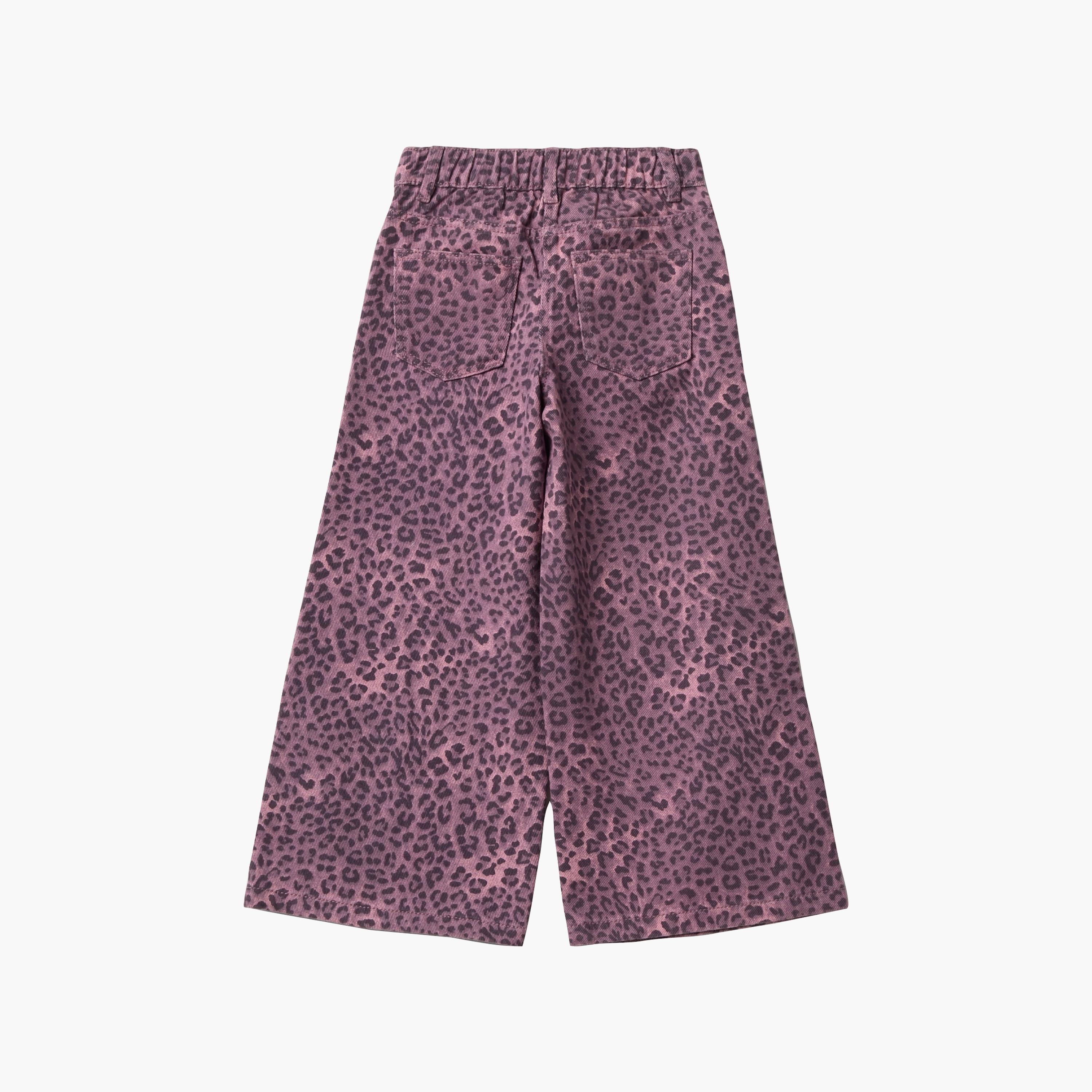 بنطال قطن بجلعة واسعة وطبعة نقشة الحيوانات من أو في إس-girls-clothing-bottoms-trousers-image-4
