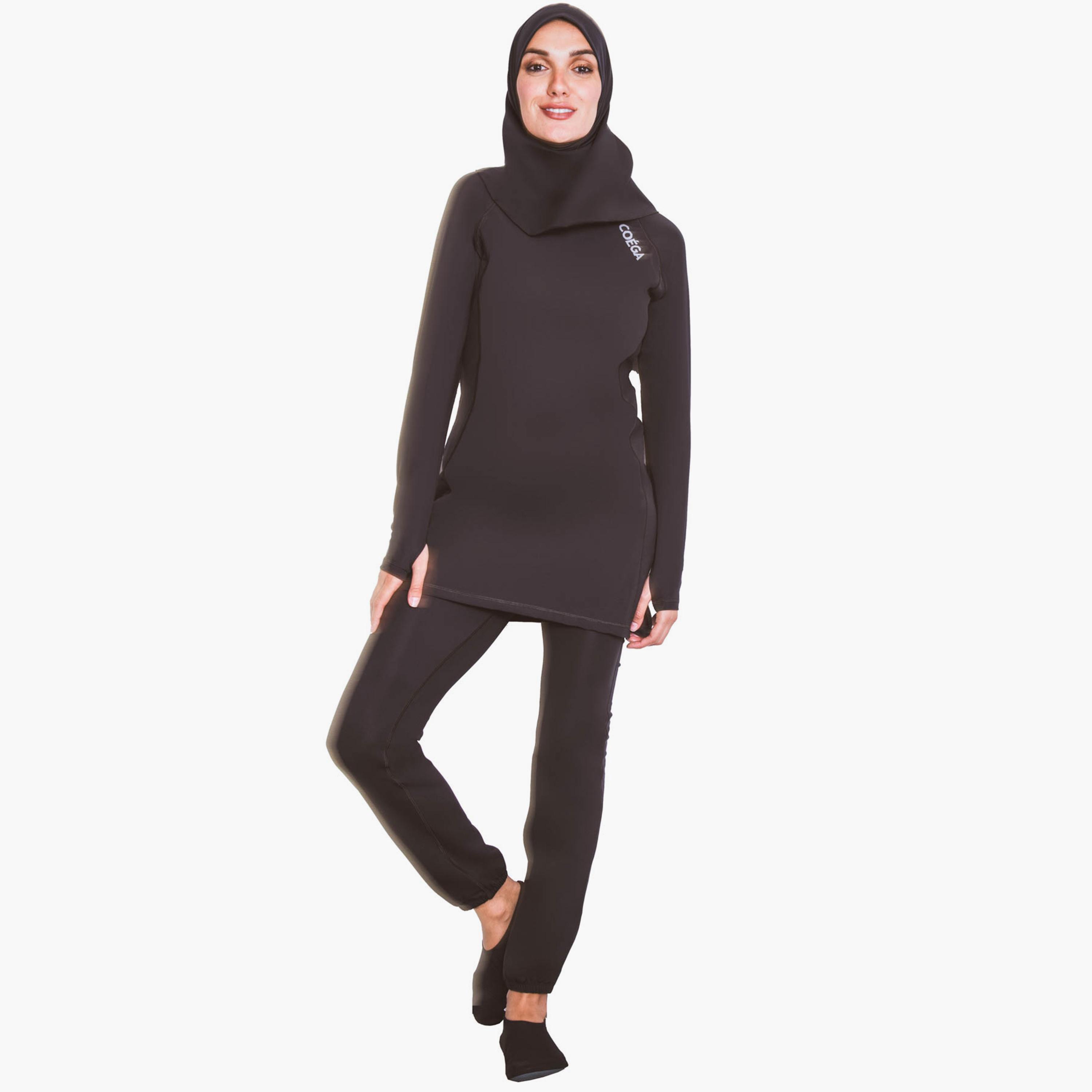 Coega Ladies Modest 3 Piece Suit, Black-women-clothing-swimandbeach-swimsuits-image-1