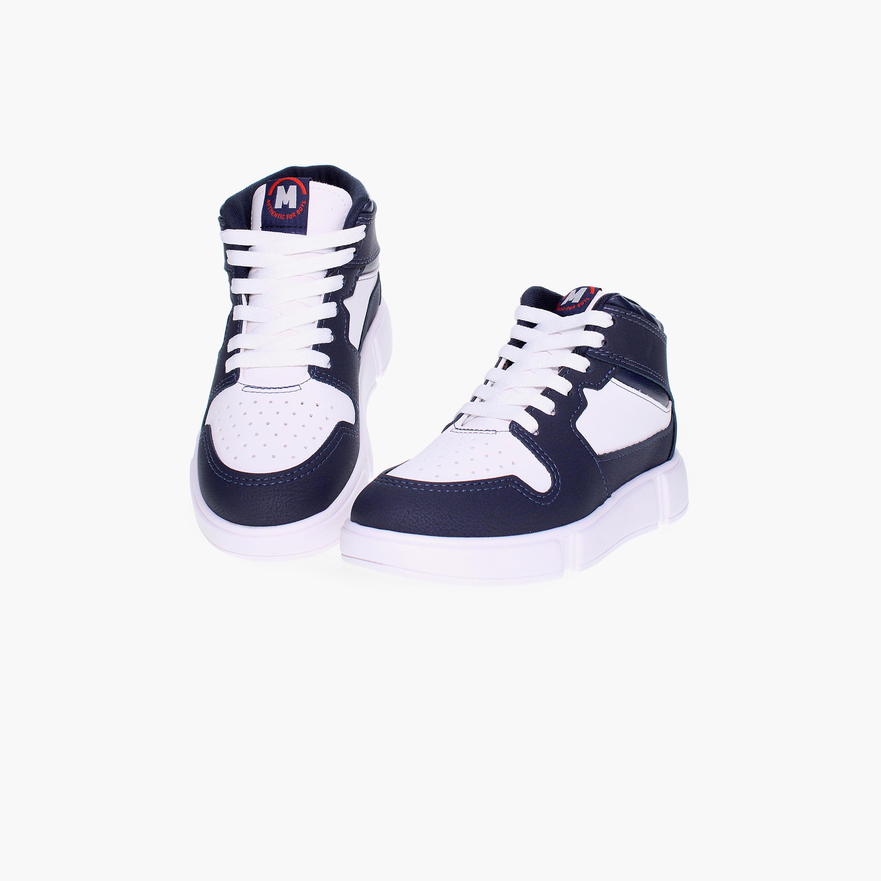 مولكينهو- حذاء رياضي للأولاد بقصّة عالية ورباط | 2838-114-18110-43122-boys-shoes-sneakers-image-5