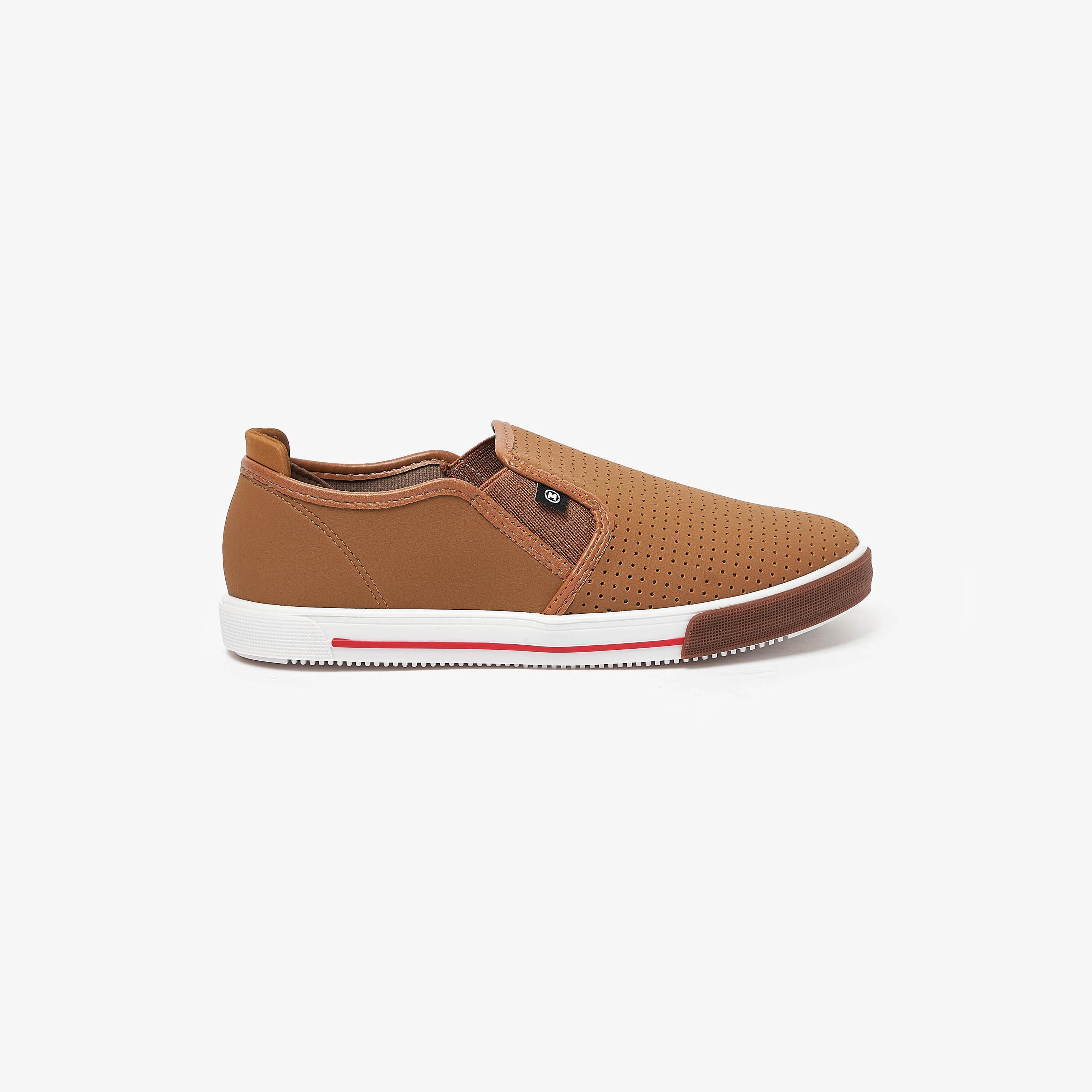حذاء موليكينهو للأطفال بمقدمة مستديرة مع سليب آن | 2842-202-21940-boys-shoes-loafers-image-2