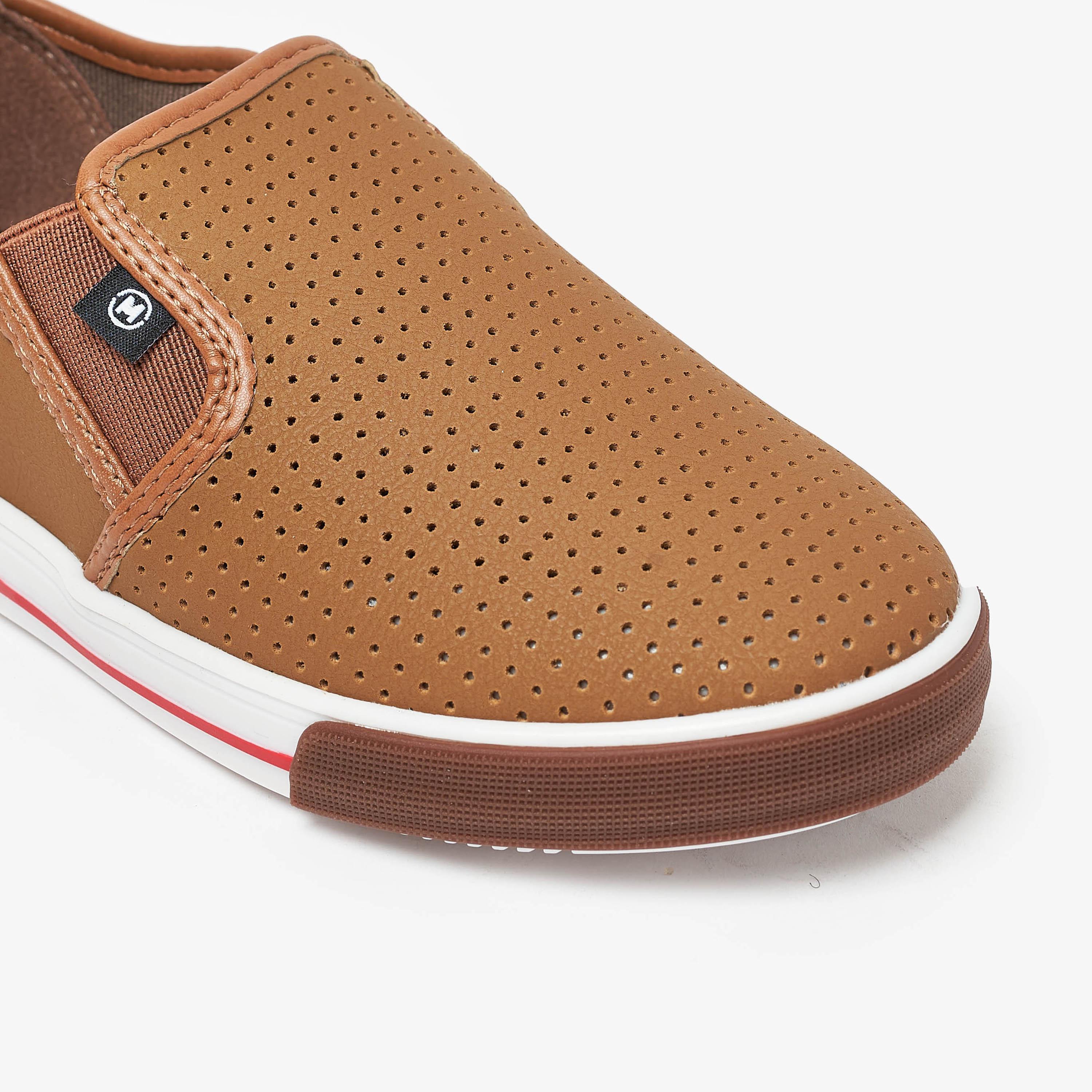 حذاء موليكينهو للأطفال بمقدمة مستديرة مع سليب آن | 2842-202-21940-boys-shoes-loafers-image-5