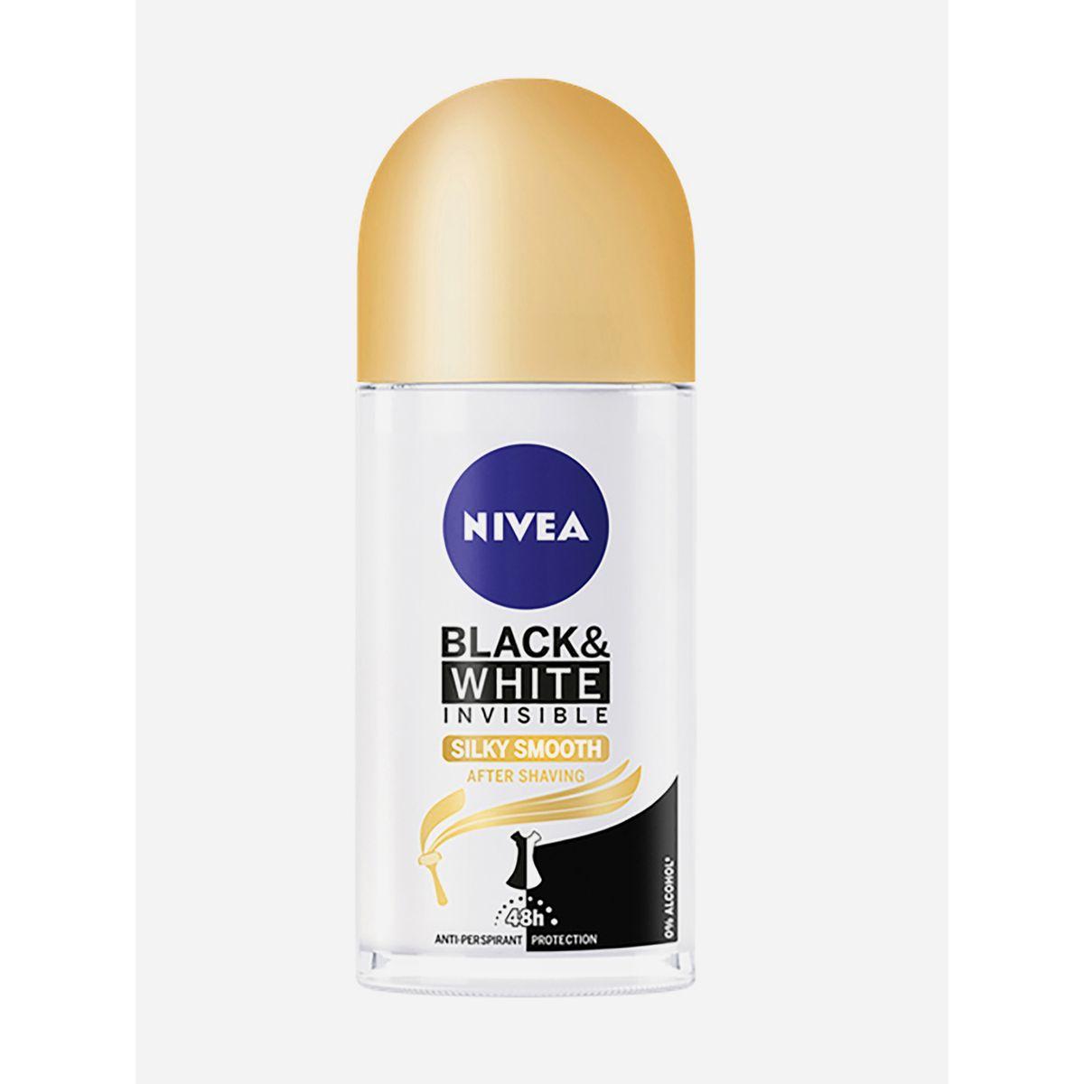 Black & White Invisible Silky Smooth Antiperspirant Roll On, 50ml-beautyandpersonalcare-fragrance-women-image-1
