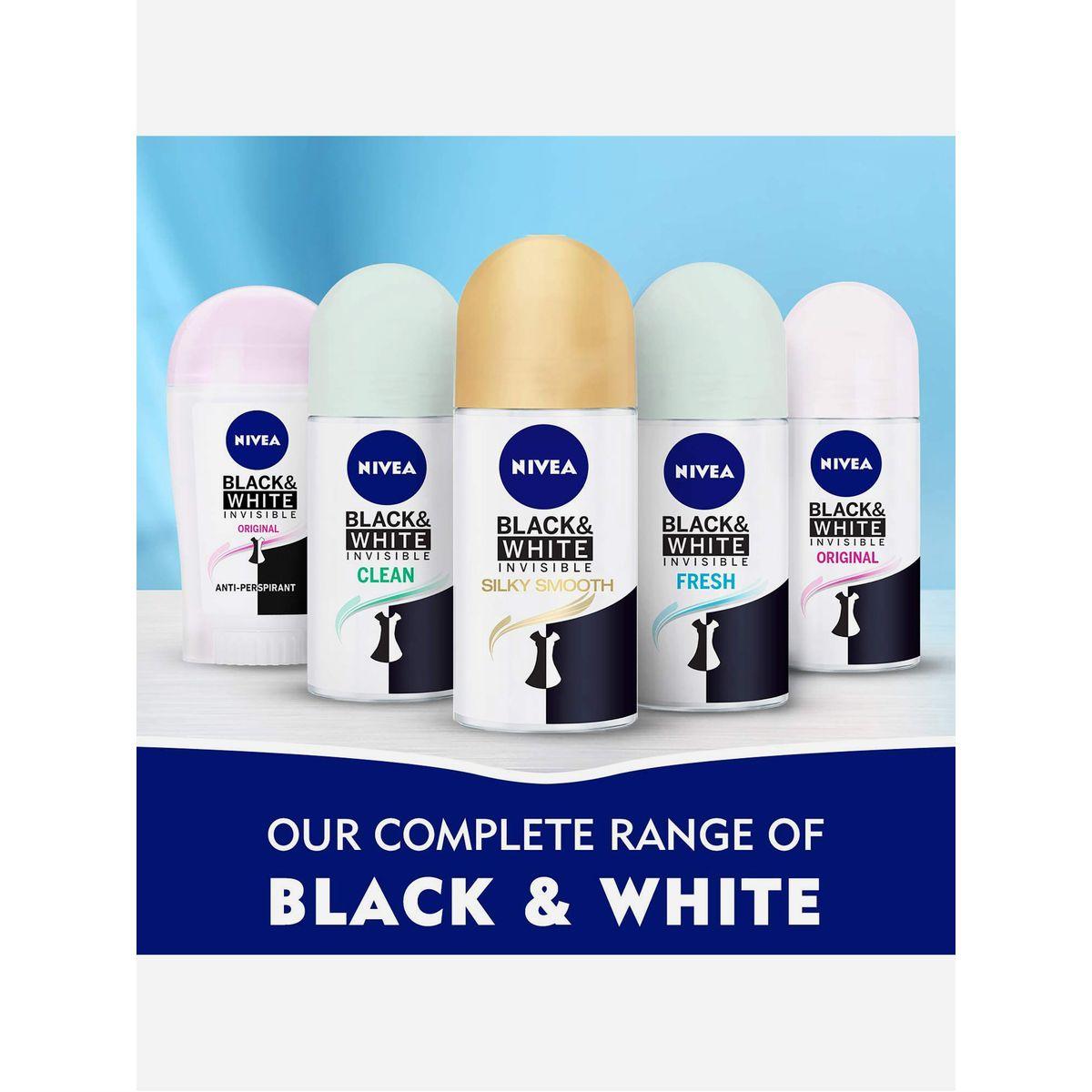 Black & White Invisible Silky Smooth Antiperspirant Roll On, 50ml-beautyandpersonalcare-fragrance-women-image-6