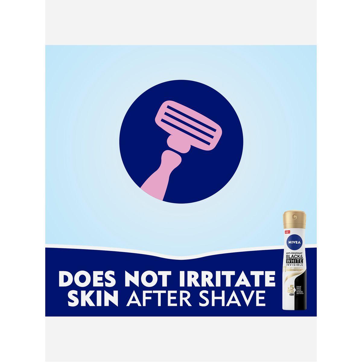 Black & White Invisible Silky Smooth Antiperspirant Spray, 150ml-beautyandpersonalcare-fragrance-women-image-5