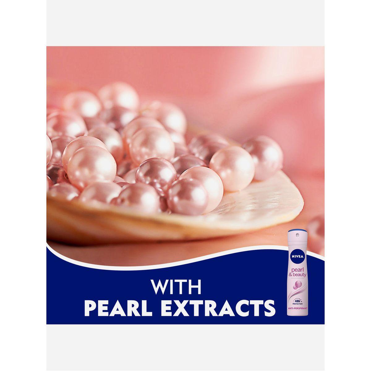 Pearl & Beauty Antiperspirant Pearl Extracts Deodorant Spray, 150ml-beautyandpersonalcare-fragrance-women-image-2