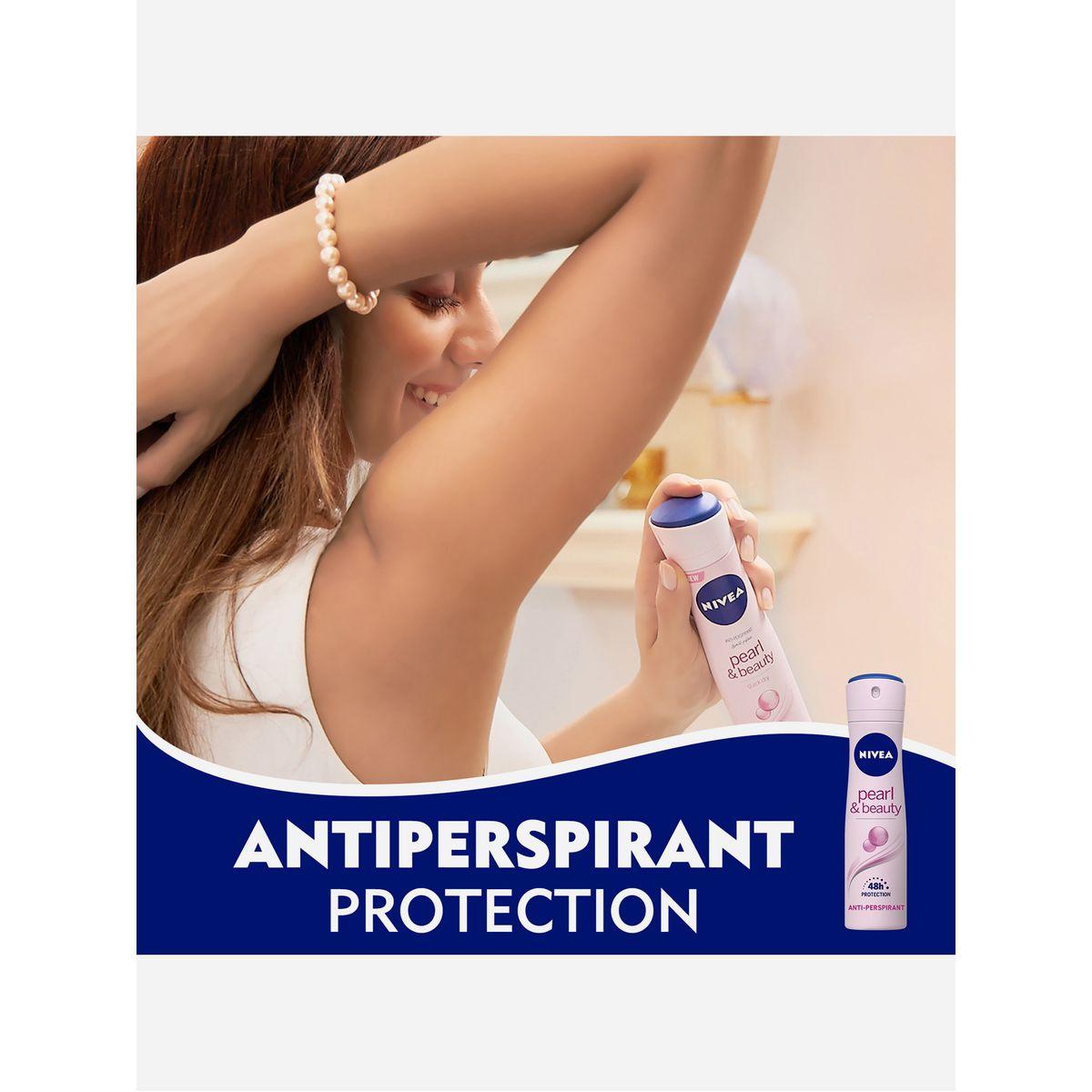 Pearl & Beauty Antiperspirant Pearl Extracts Deodorant Spray, 150ml-beautyandpersonalcare-fragrance-women-image-3