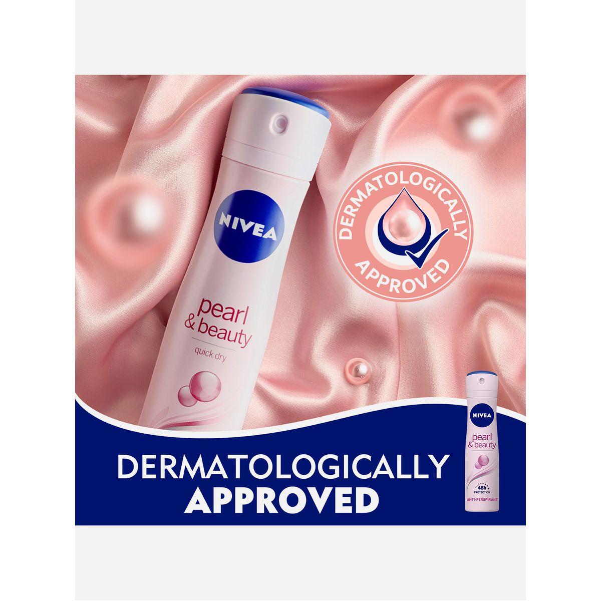 Pearl & Beauty Antiperspirant Pearl Extracts Deodorant Spray, 150ml-beautyandpersonalcare-fragrance-women-image-4
