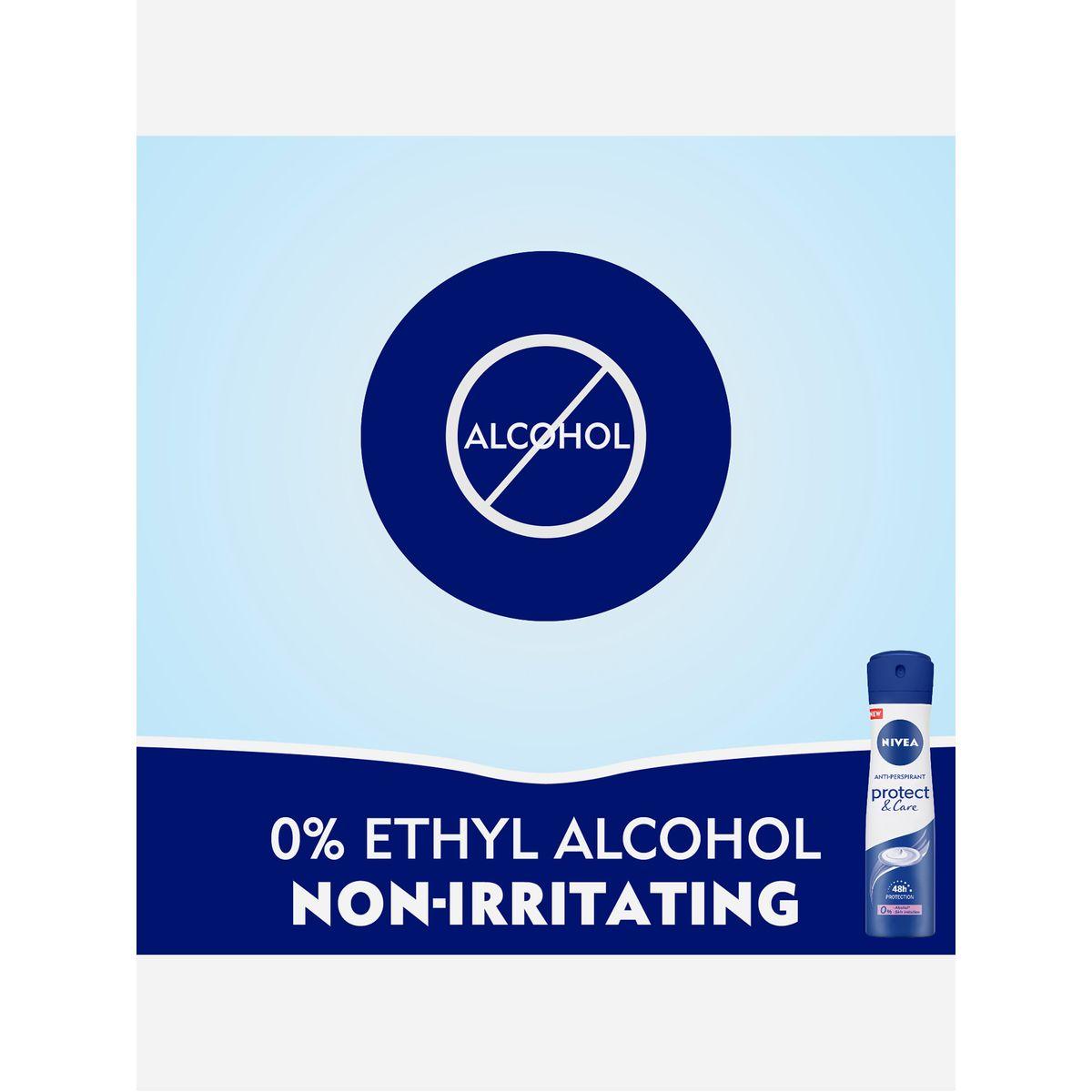 Protect & Care Antiperspirant No Ethyl Alcohol Spray, 150ml-beautyandpersonalcare-fragrance-women-image-5